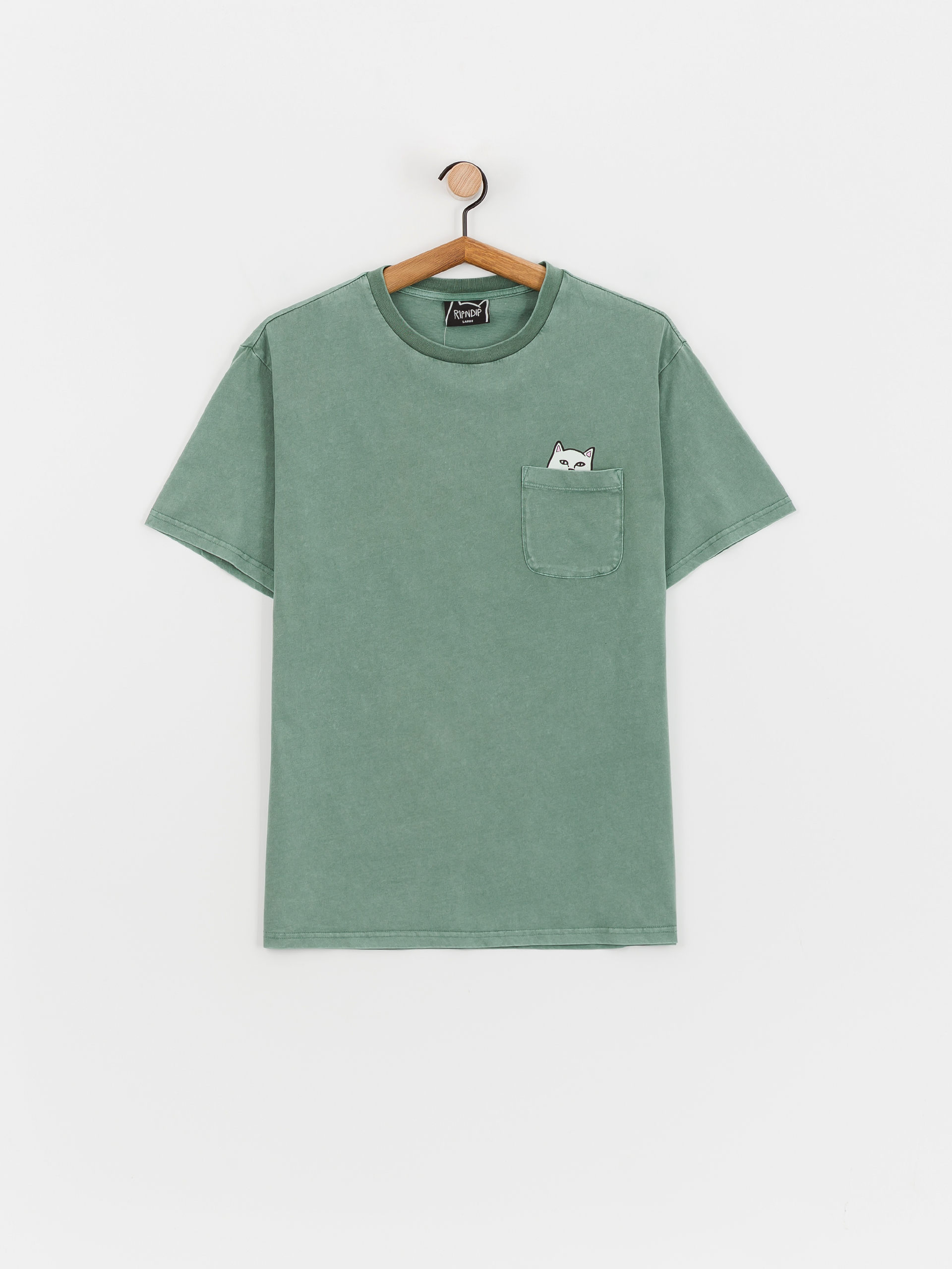 Tricou RipNDip Lord Nermal Pocket (olive mineral)