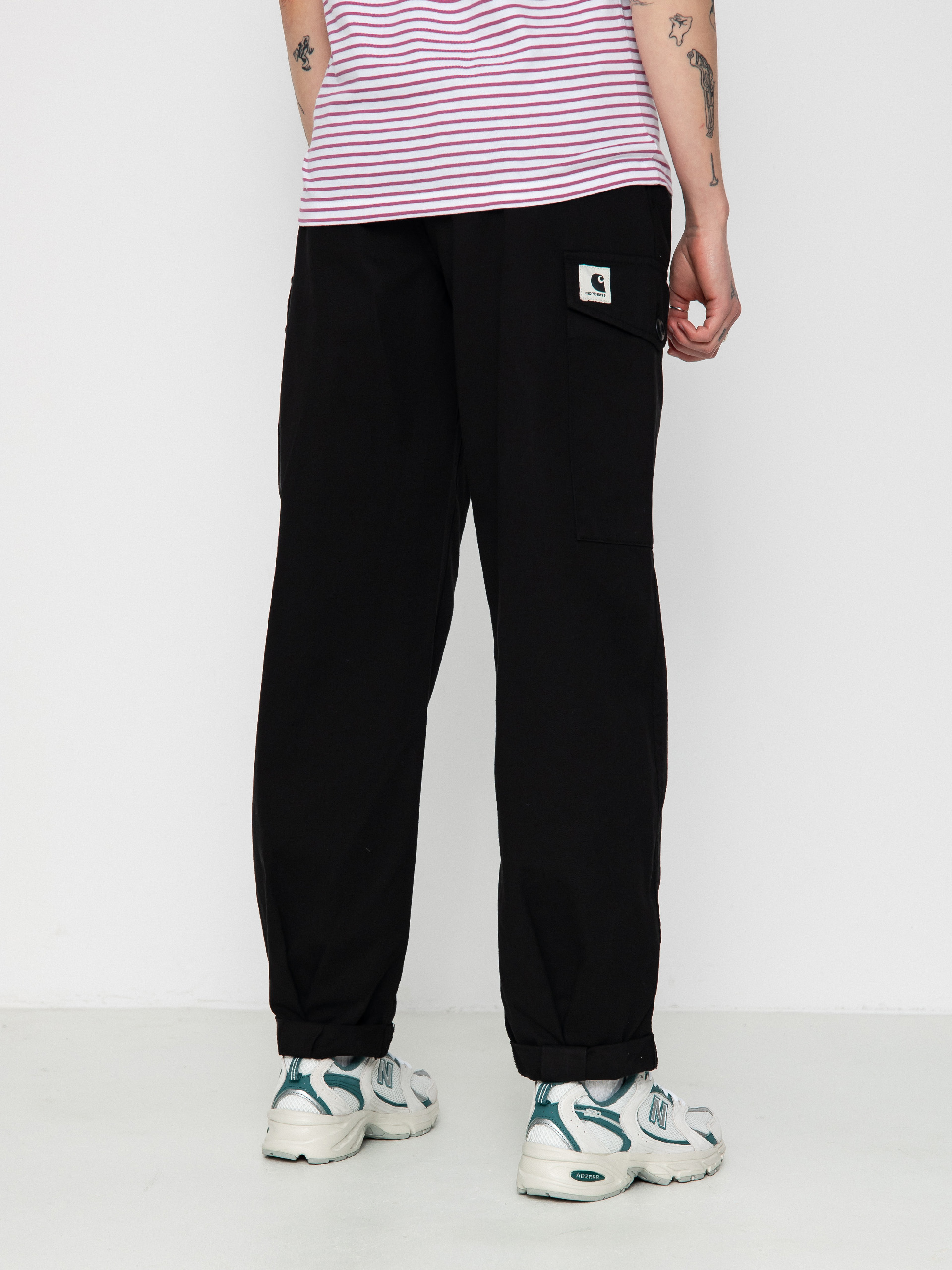 Pantaloni Carhartt WIP Collins Wmn (black)