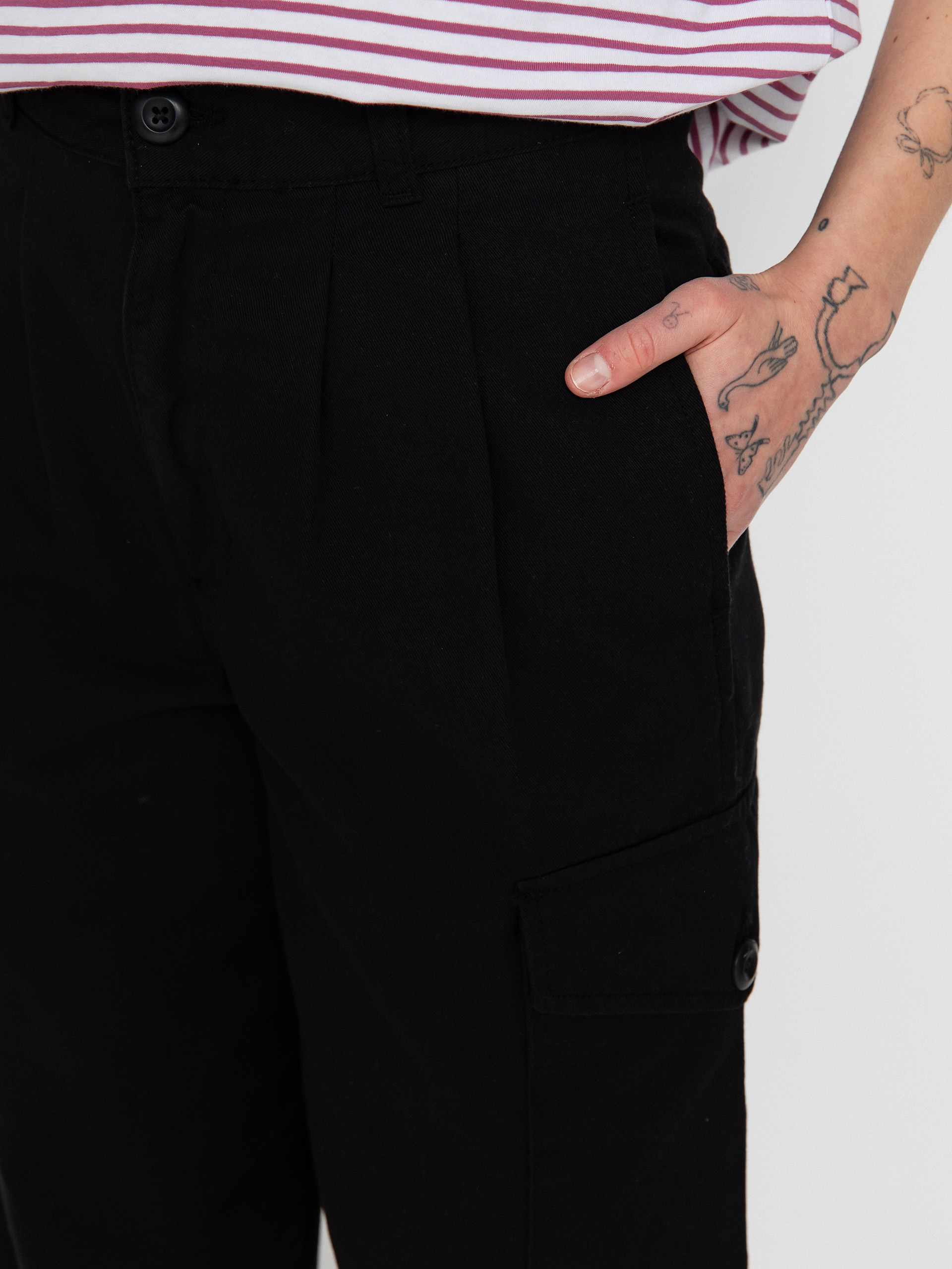 Pantaloni Carhartt WIP Collins Wmn (black)
