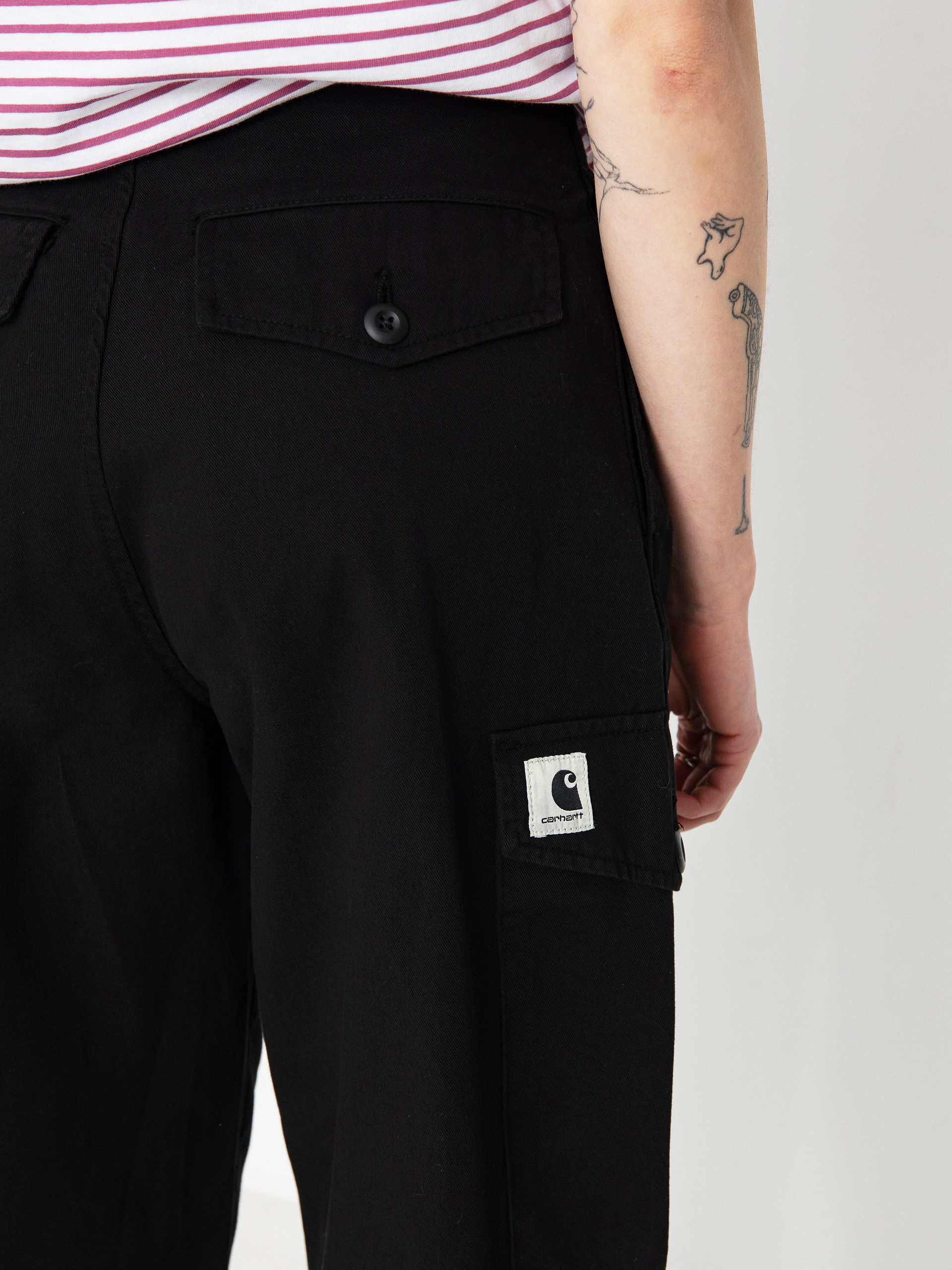 Pantaloni Carhartt WIP Collins Wmn (black)