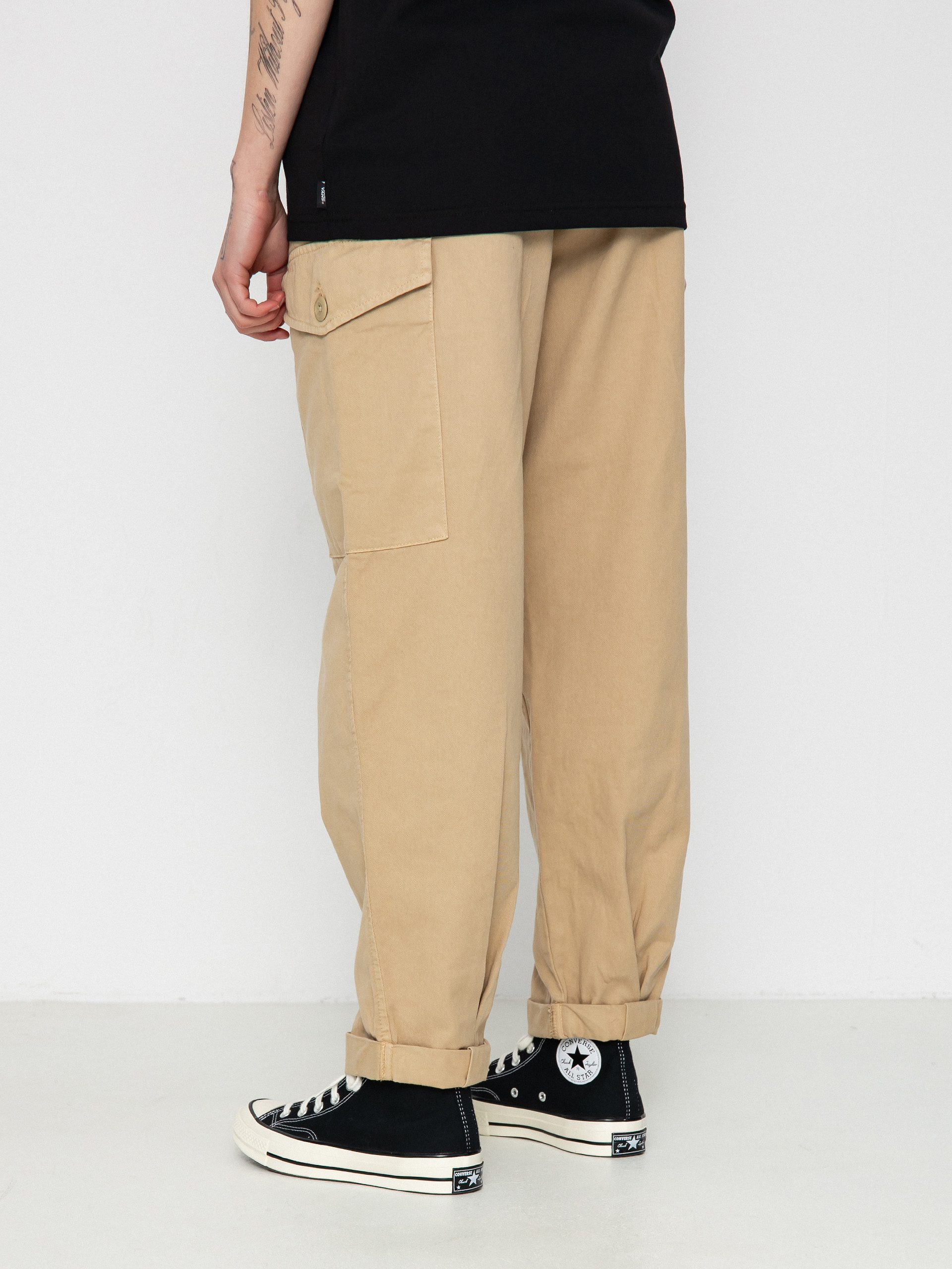Pantaloni Carhartt WIP Collins Wmn (sable)
