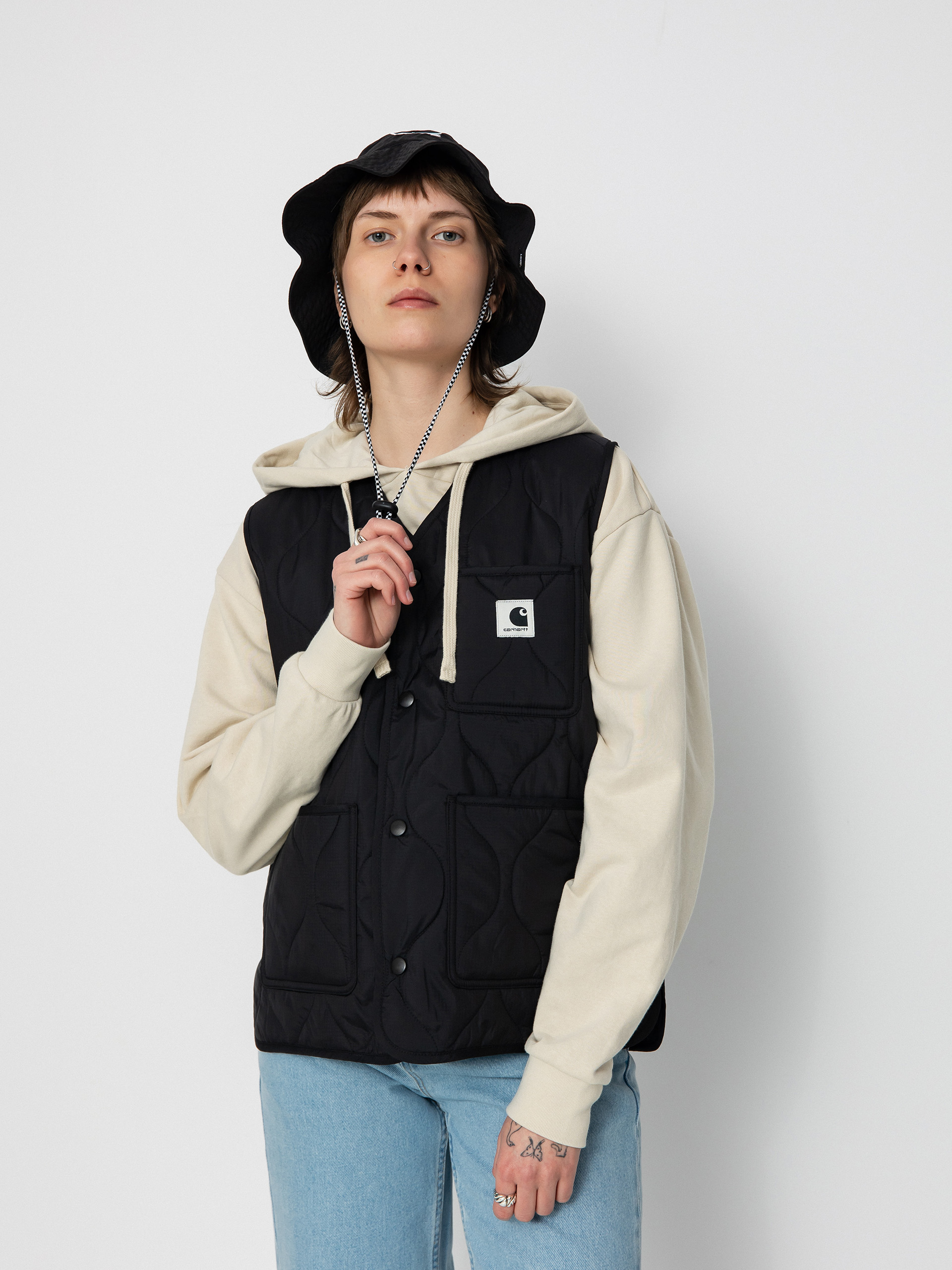 Vestă Carhartt WIP Skyler Wmn (black)