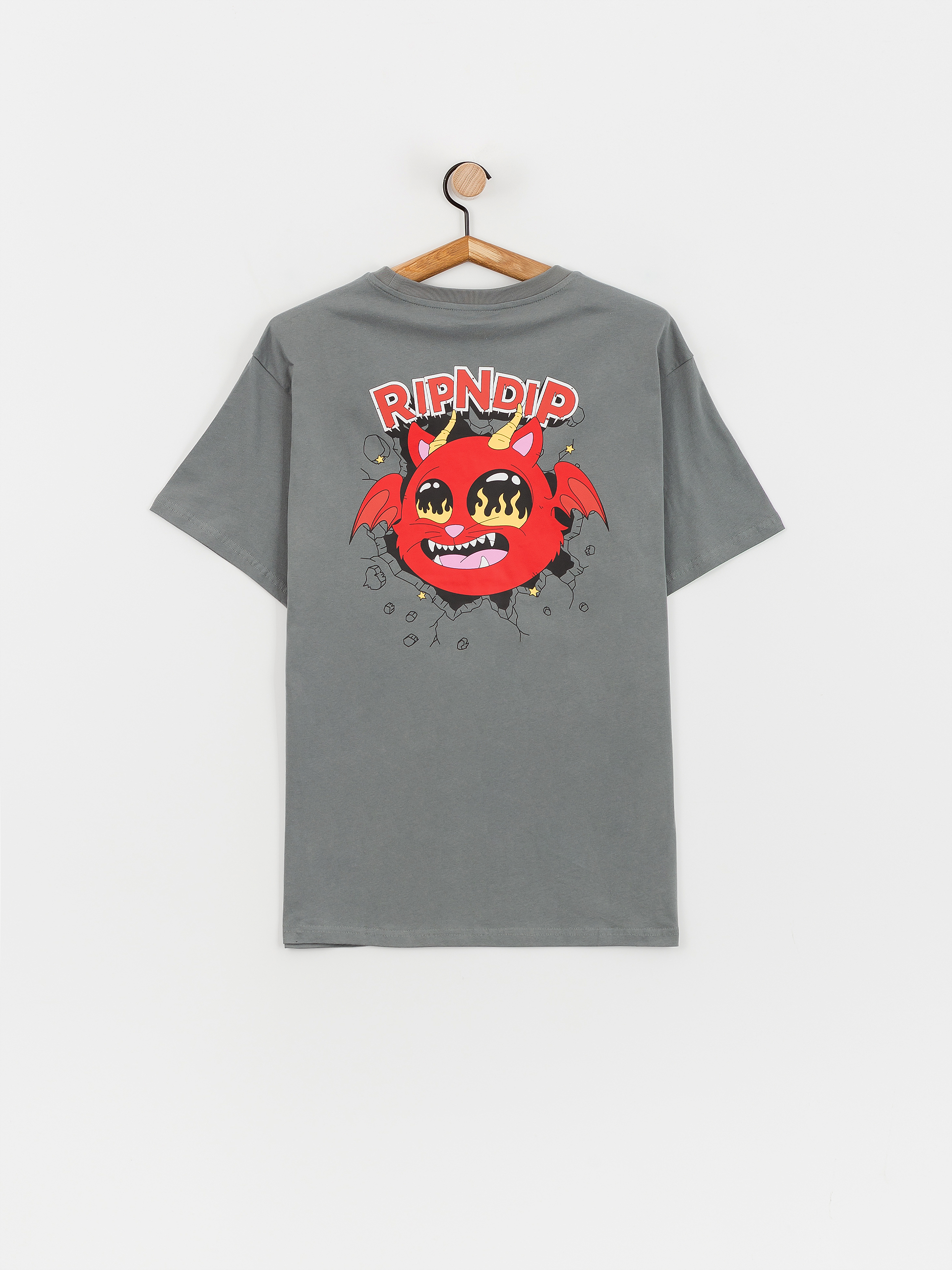 Tricou RipNDip Devil Monster (charcoal)