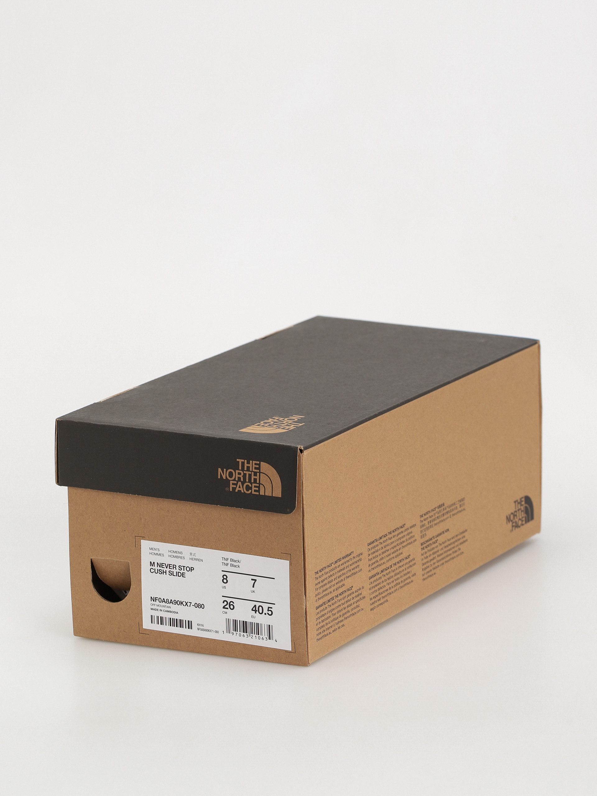 Șlapi The North Face Never Stop Cush (tnf black/tnf black)