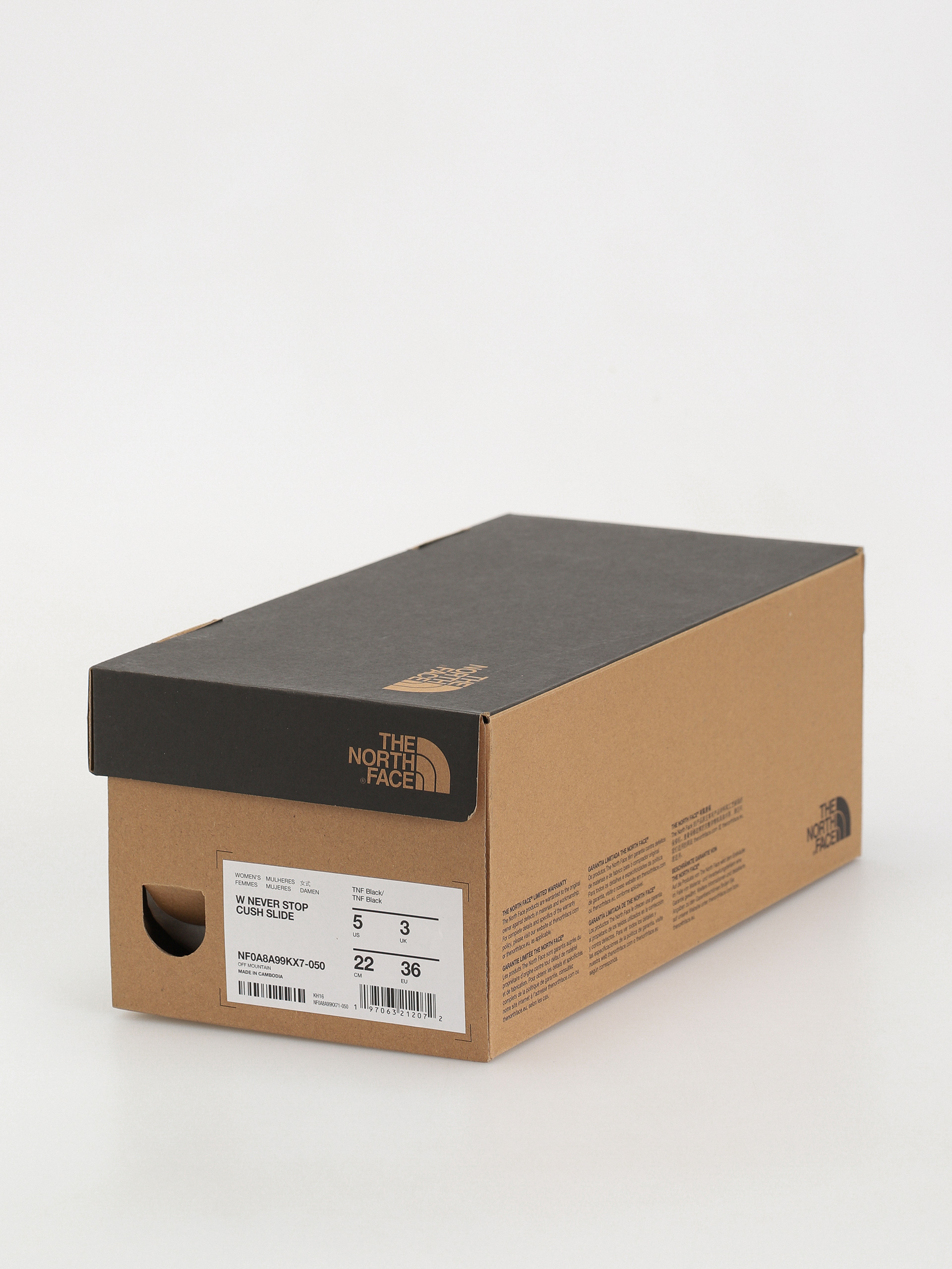 Șlapi The North Face Never Stop Cush Wmn (tnf black/tnf black)