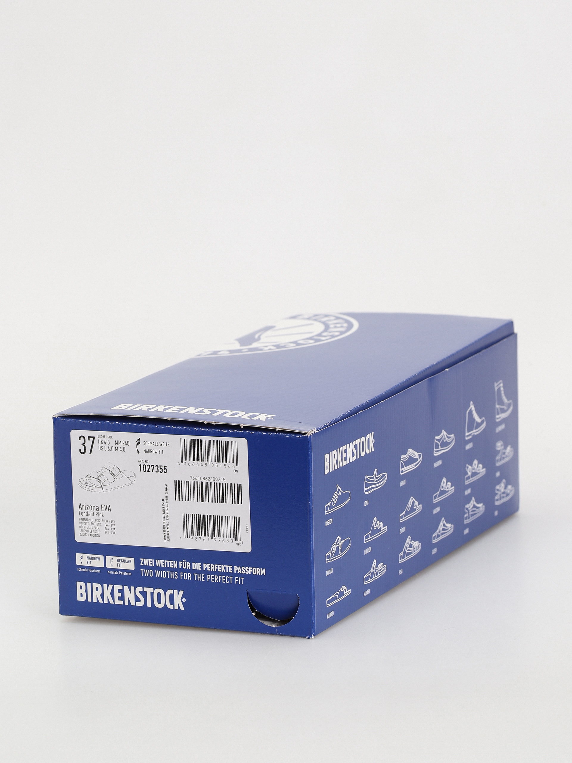 Șlapi Birkenstock Arizona Essentials EVA Narrow Wmn (fondant pink)