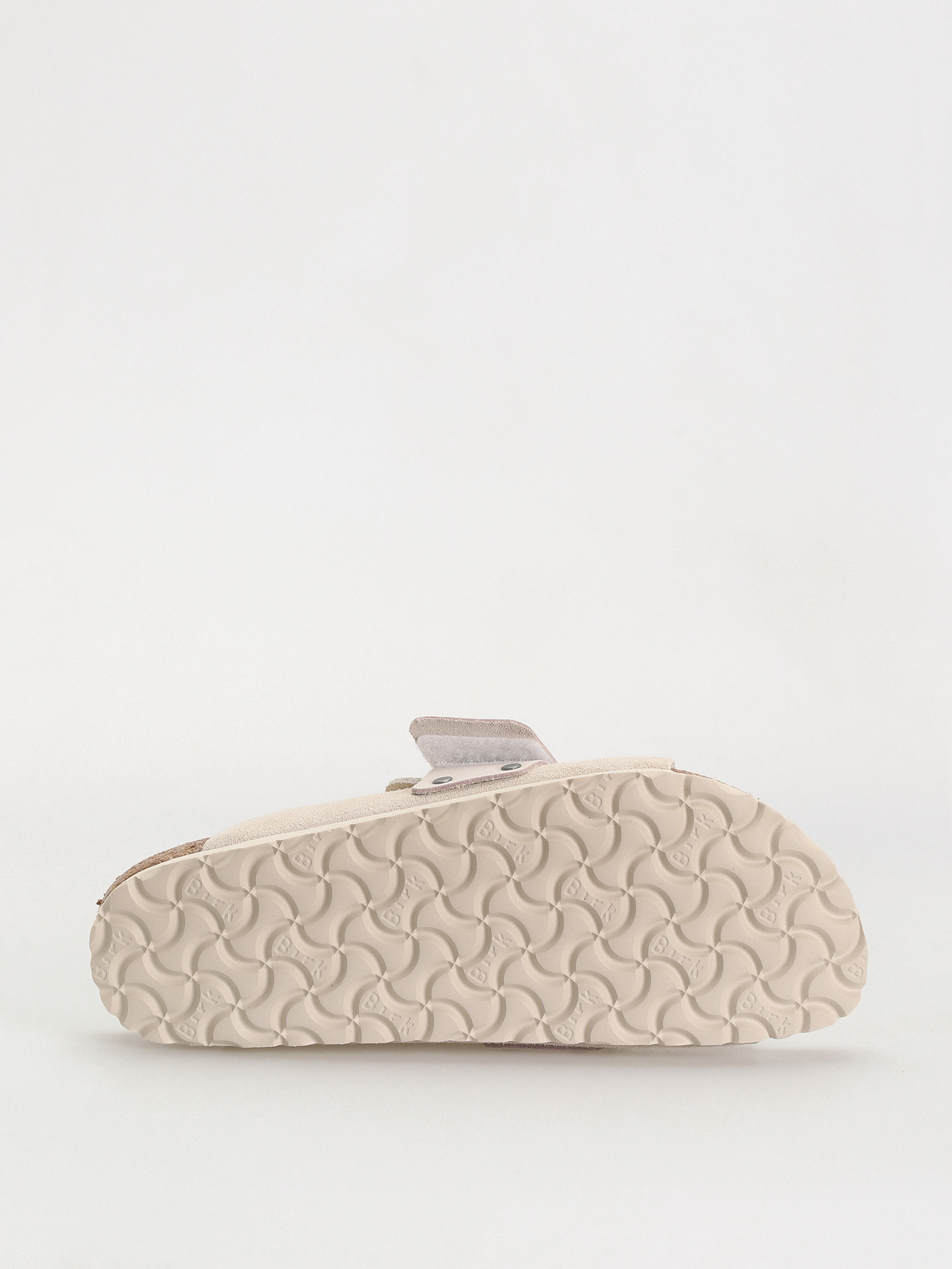 Șlapi Birkenstock Kyoto Nubuck Suede Leather Narrow Wmn (antique white)