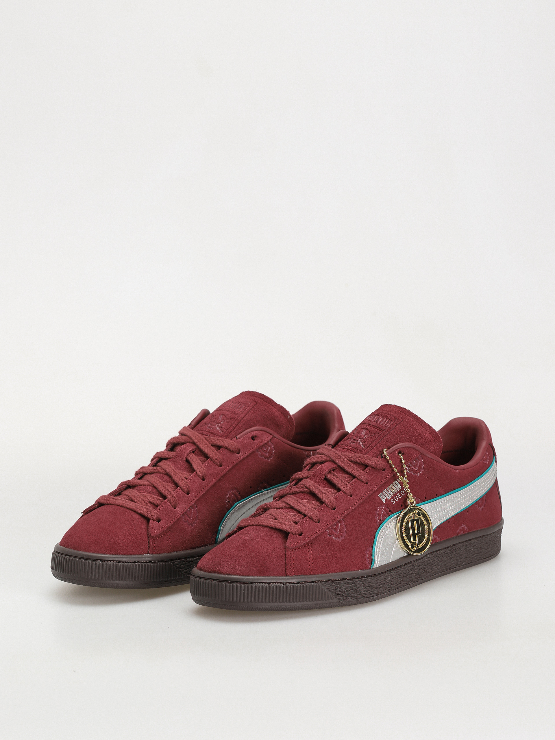 dium.★DU240509 2way straight one piece Pantofi Puma X One Piece Suede 2 - bordo (red)