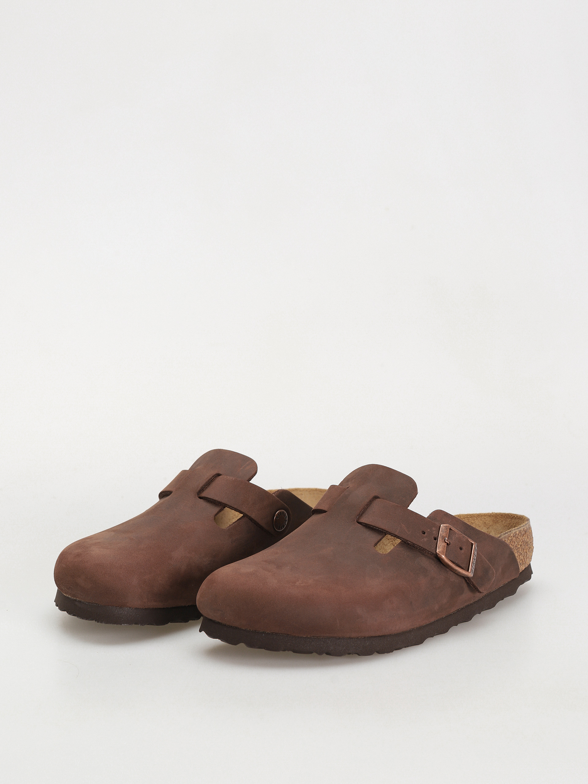 Șlapi Birkenstock Boston Oiled Leather Narrow Wmn (habana)