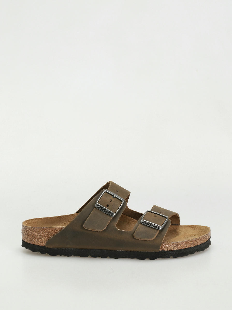 Șlapi Birkenstock Arizona Oiled Leather Narrow Wmn (faded khaki)