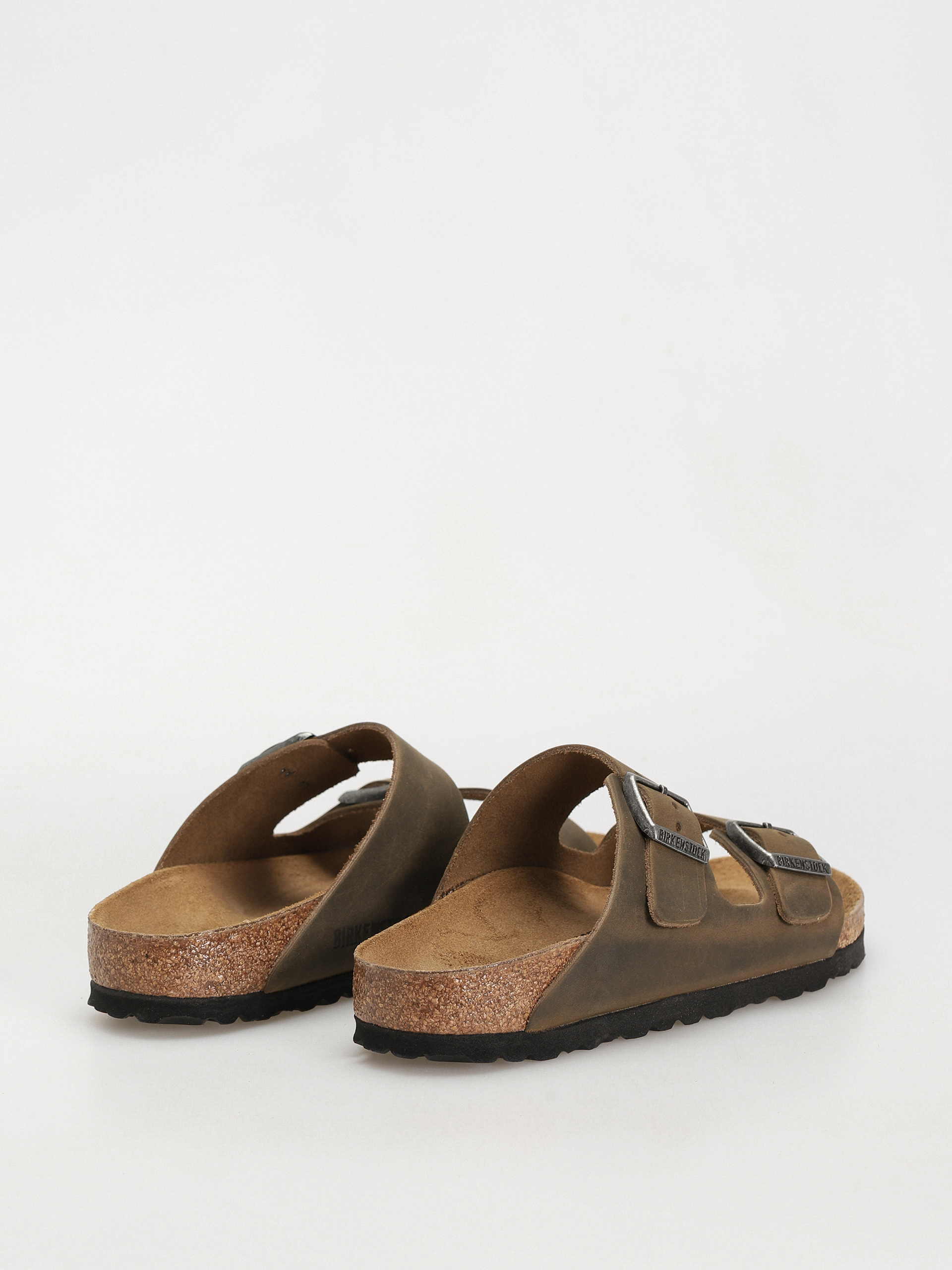Șlapi Birkenstock Arizona Oiled Leather Narrow Wmn (faded khaki)