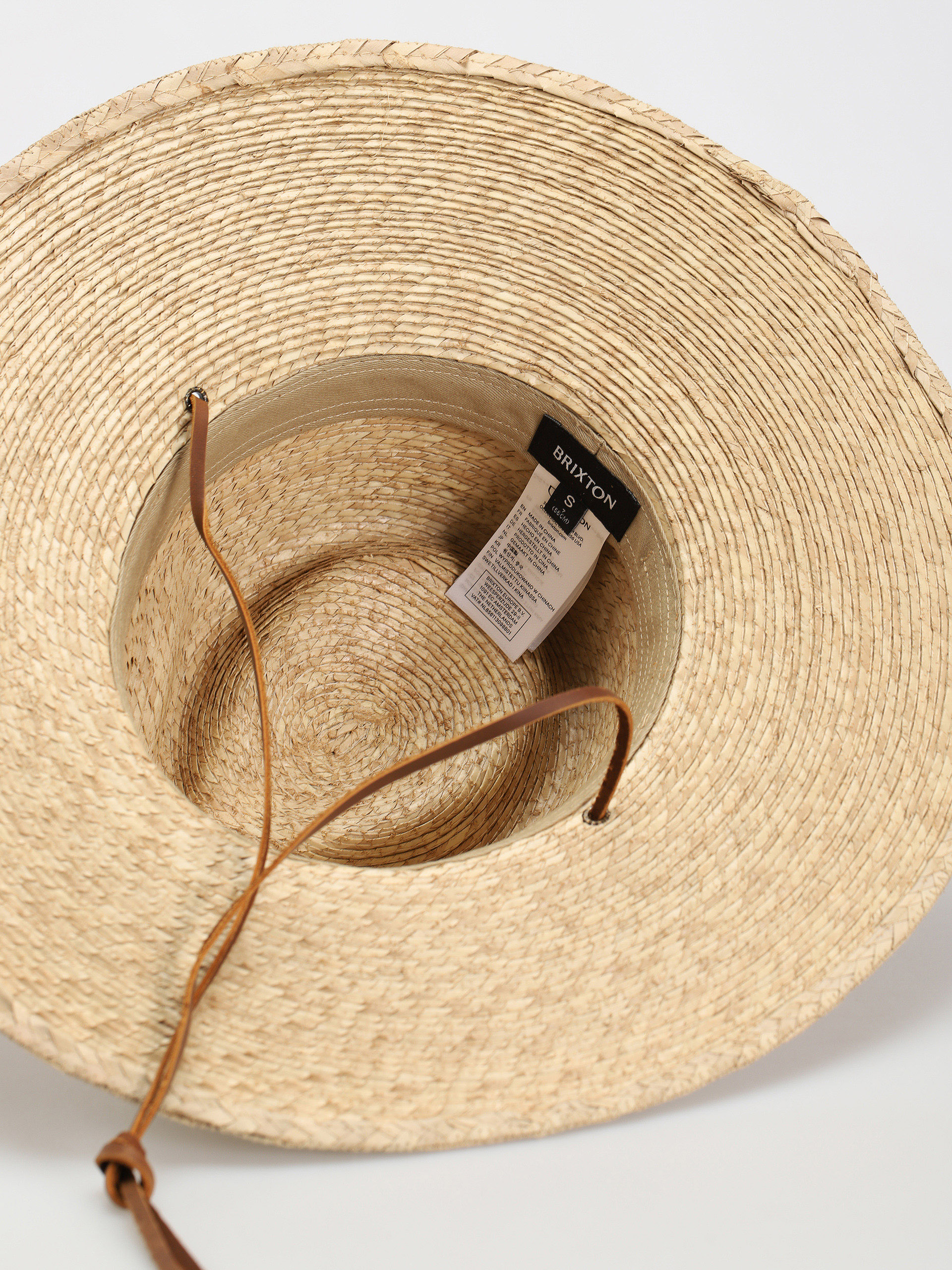 Pălărie Brixton Morrison Wide Brim Sun Hat (natural)