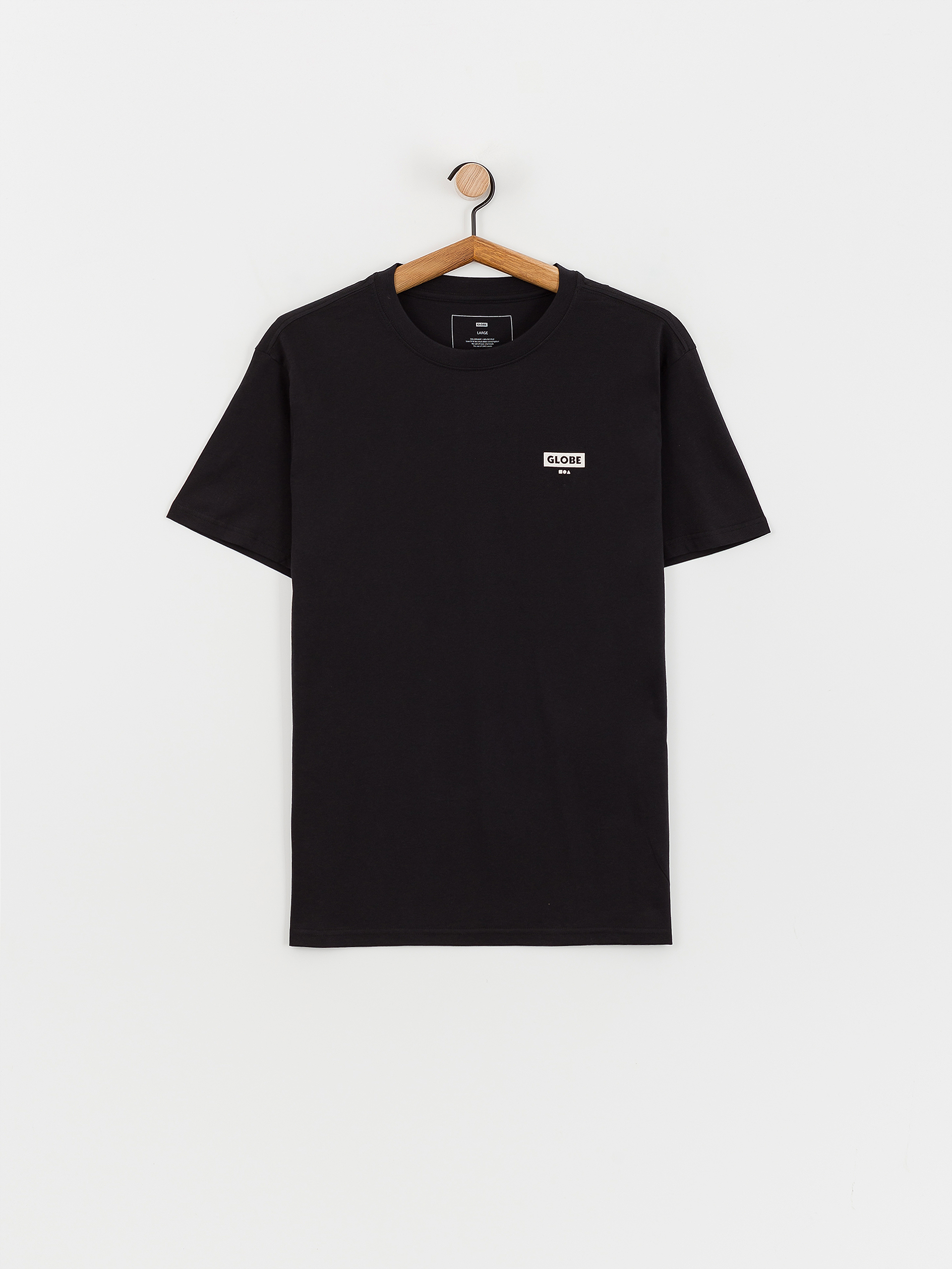Tricou Globe Living Low Velocity (black/white)