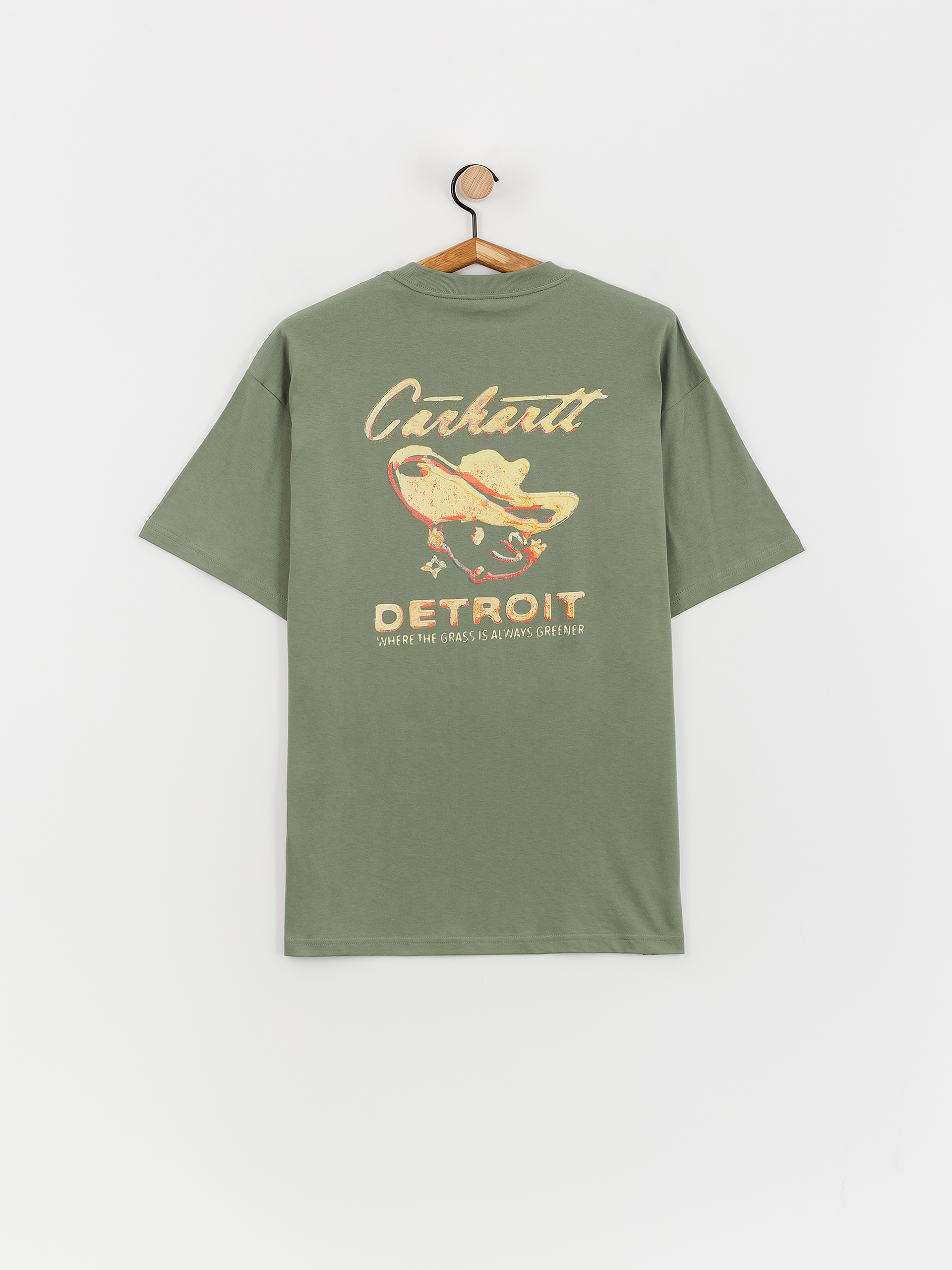 Tricou Carhartt WIP Green Grass (park)
