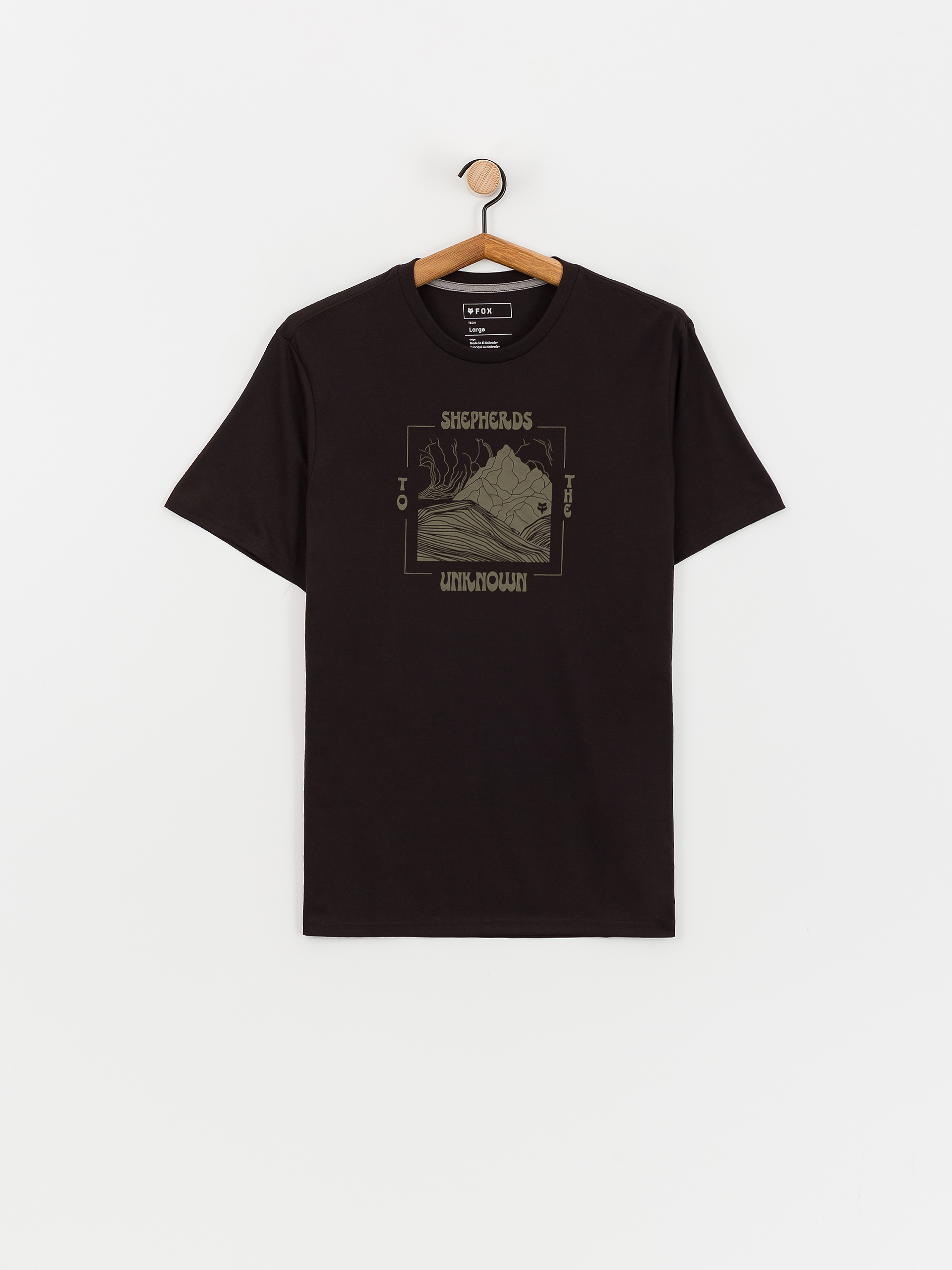 Tricou Fox Shepherds Tech (black)
