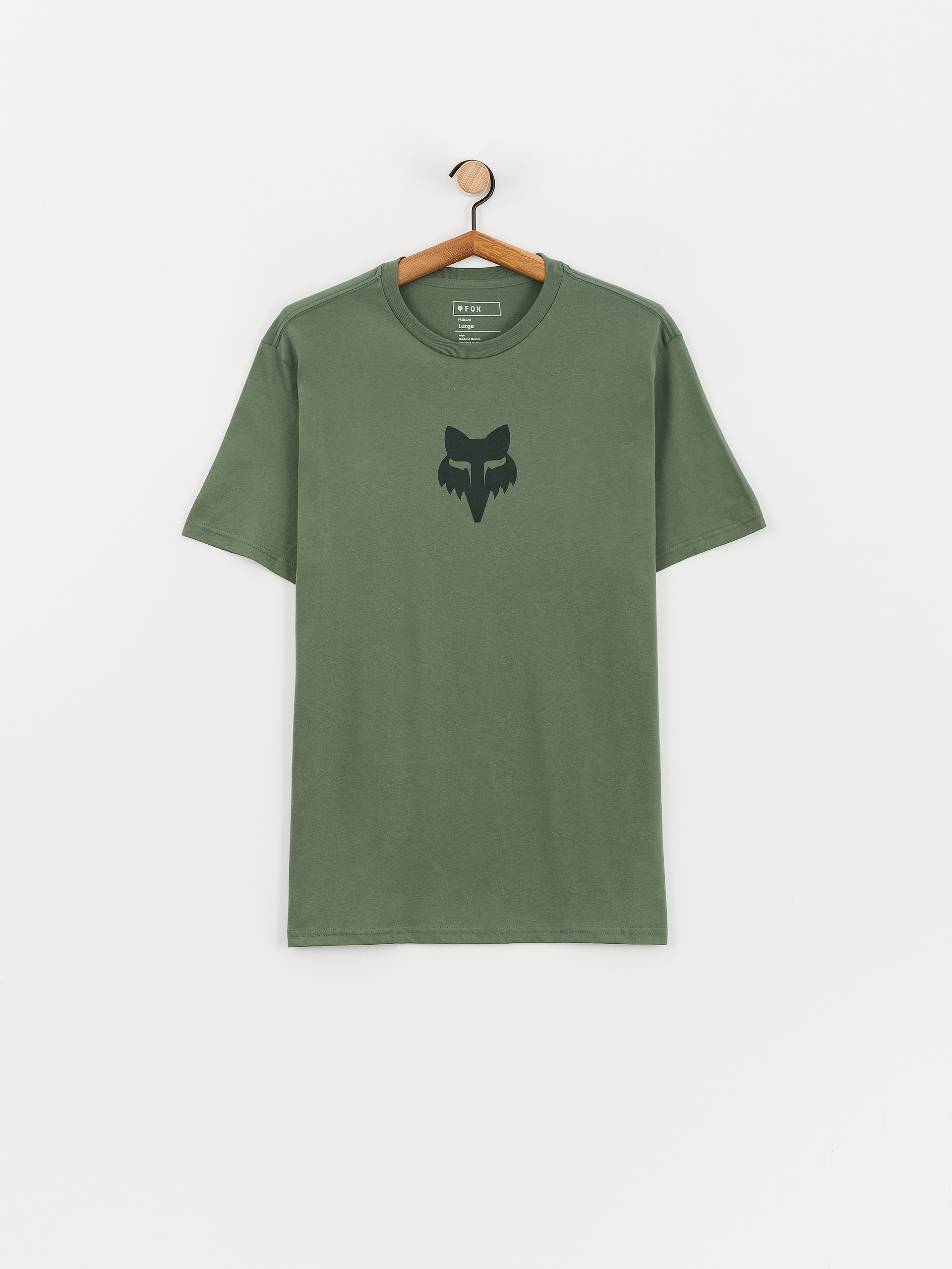 Tricou Fox Fox Head Prem (hunter green)