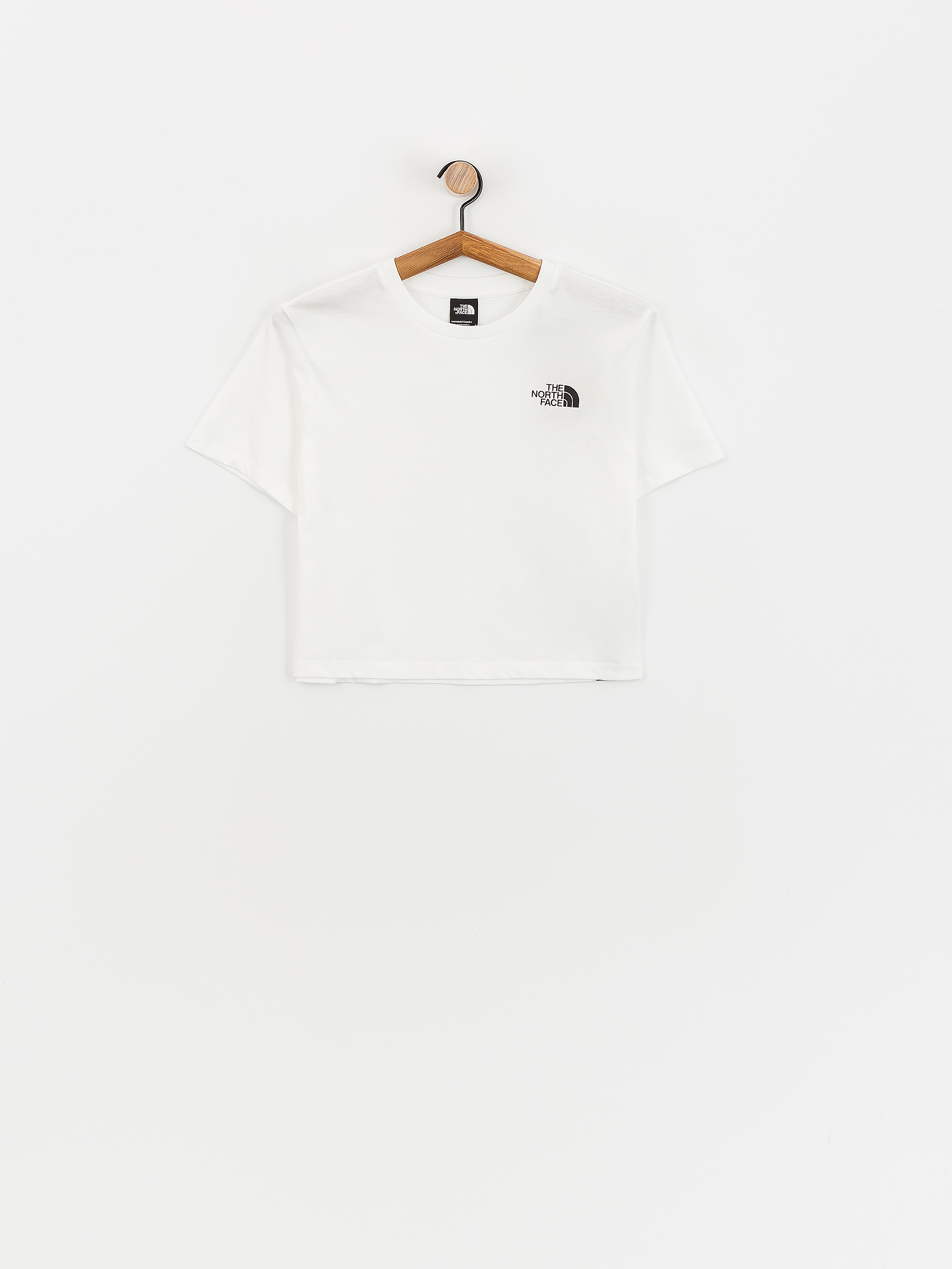 Tricou The North Face Simple Dome Cropped Slim Wmn (tnf white)