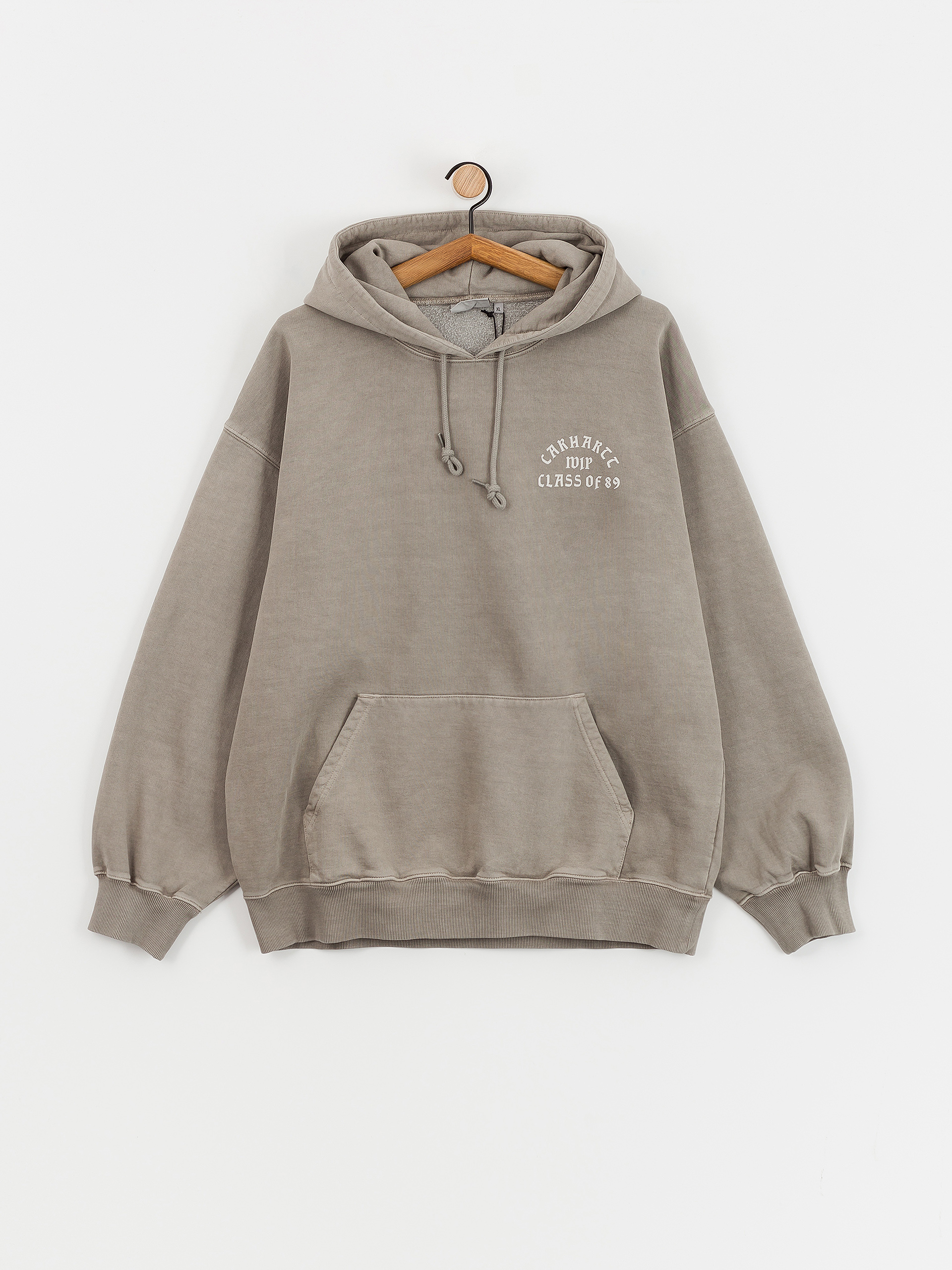 Hanorac cu glugă Carhartt WIP Class of 89 HD (marengo/white)