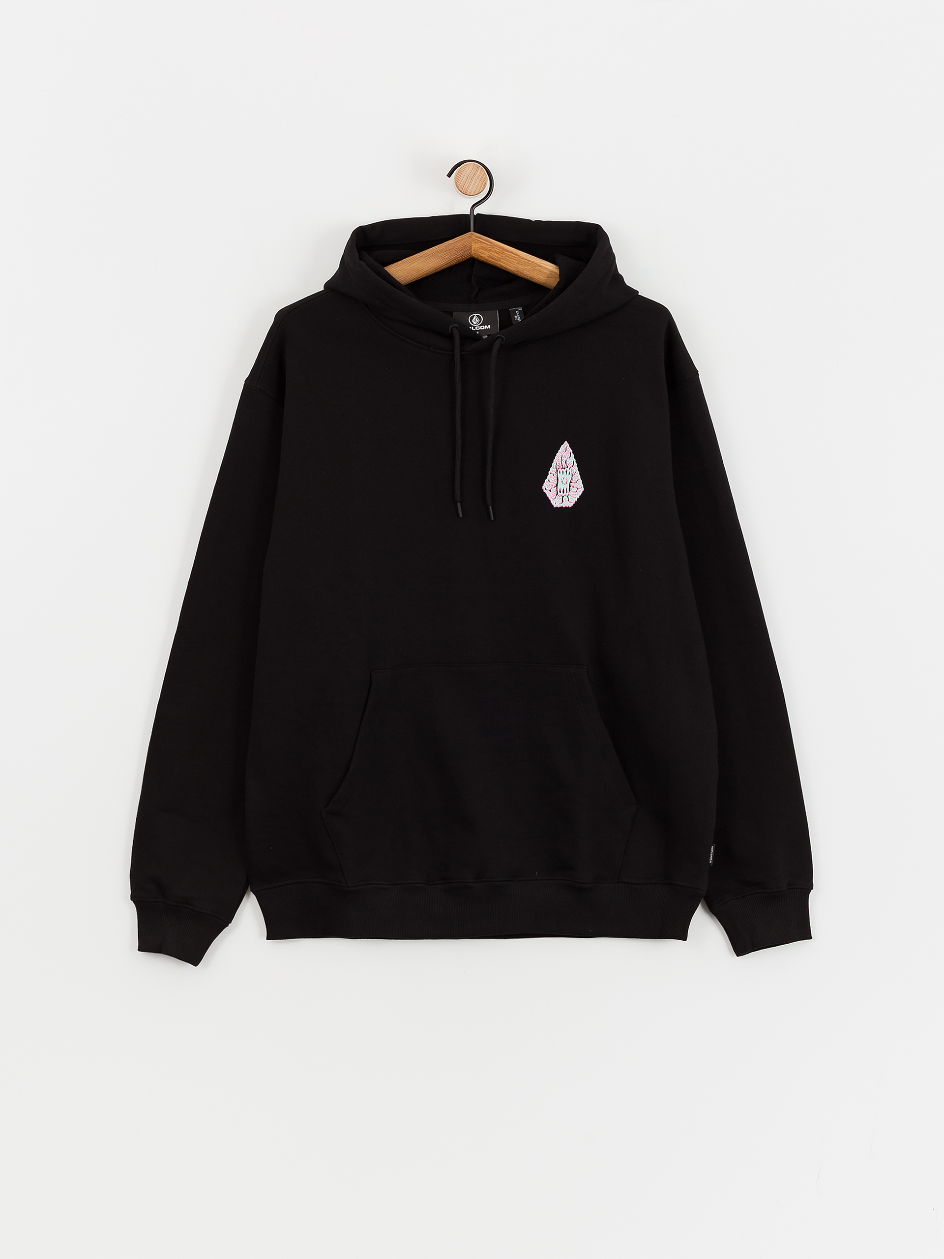 Hanorac cu glugă Volcom Fa Tetsunori HD (black)