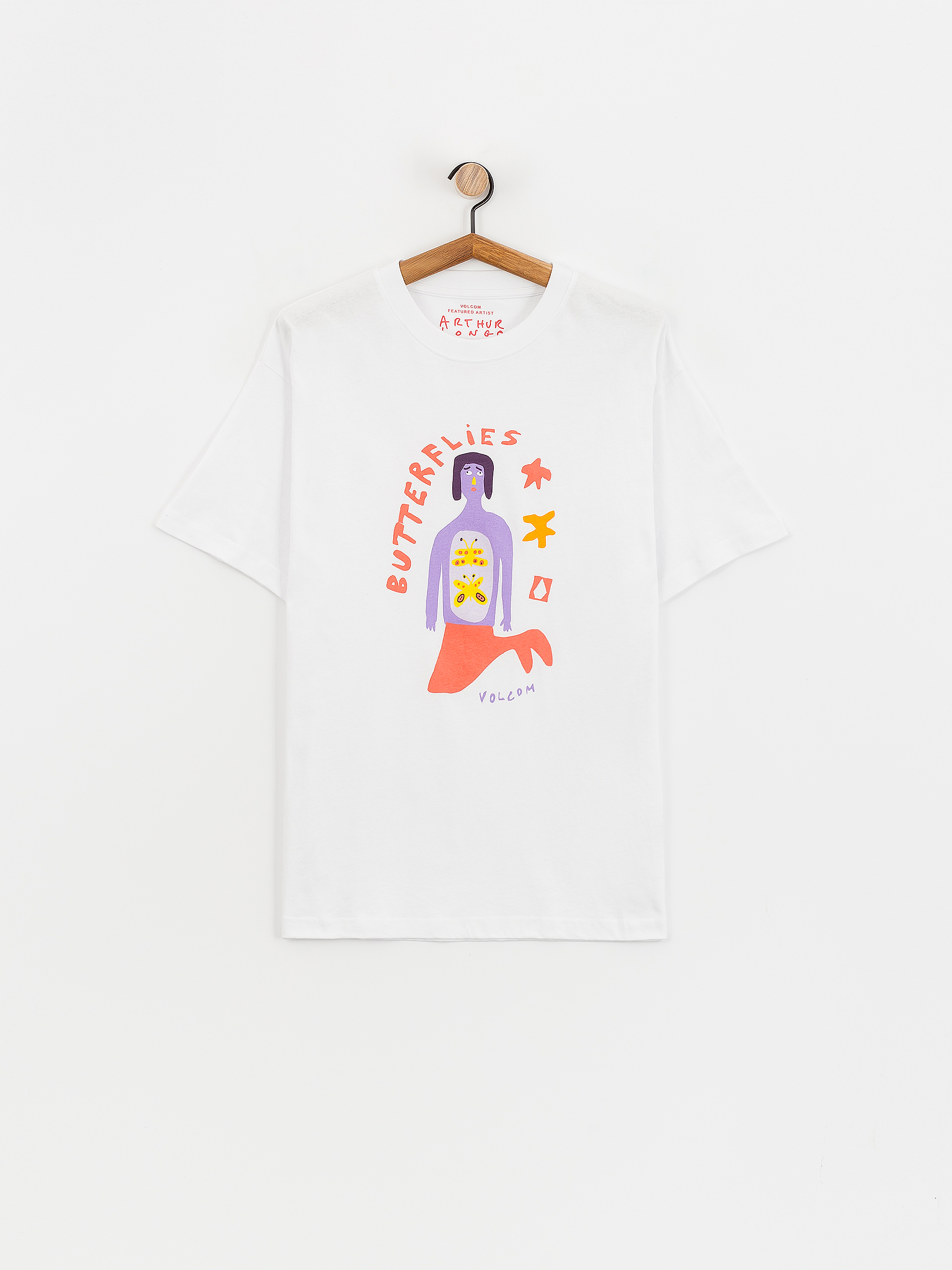 Tricou Volcom Fa Arthur Longo 2 Lse (white)