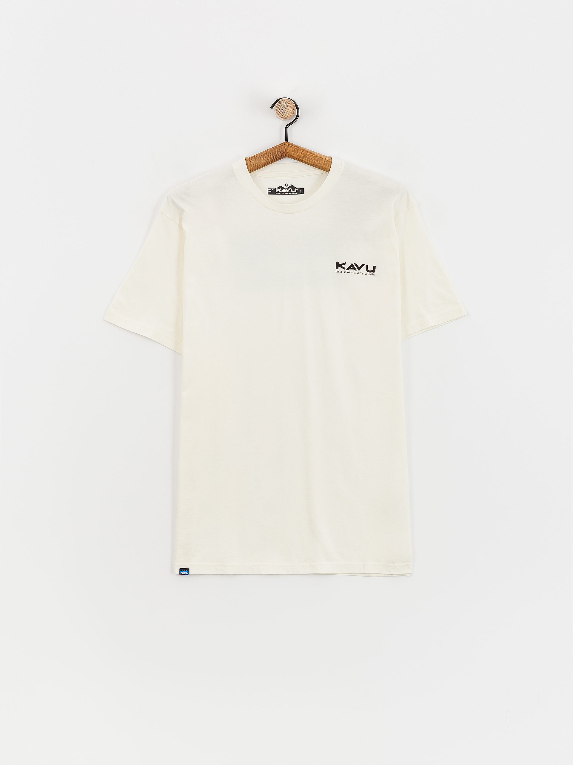 Tricou Kavu Klear Above Etch Art (off white)