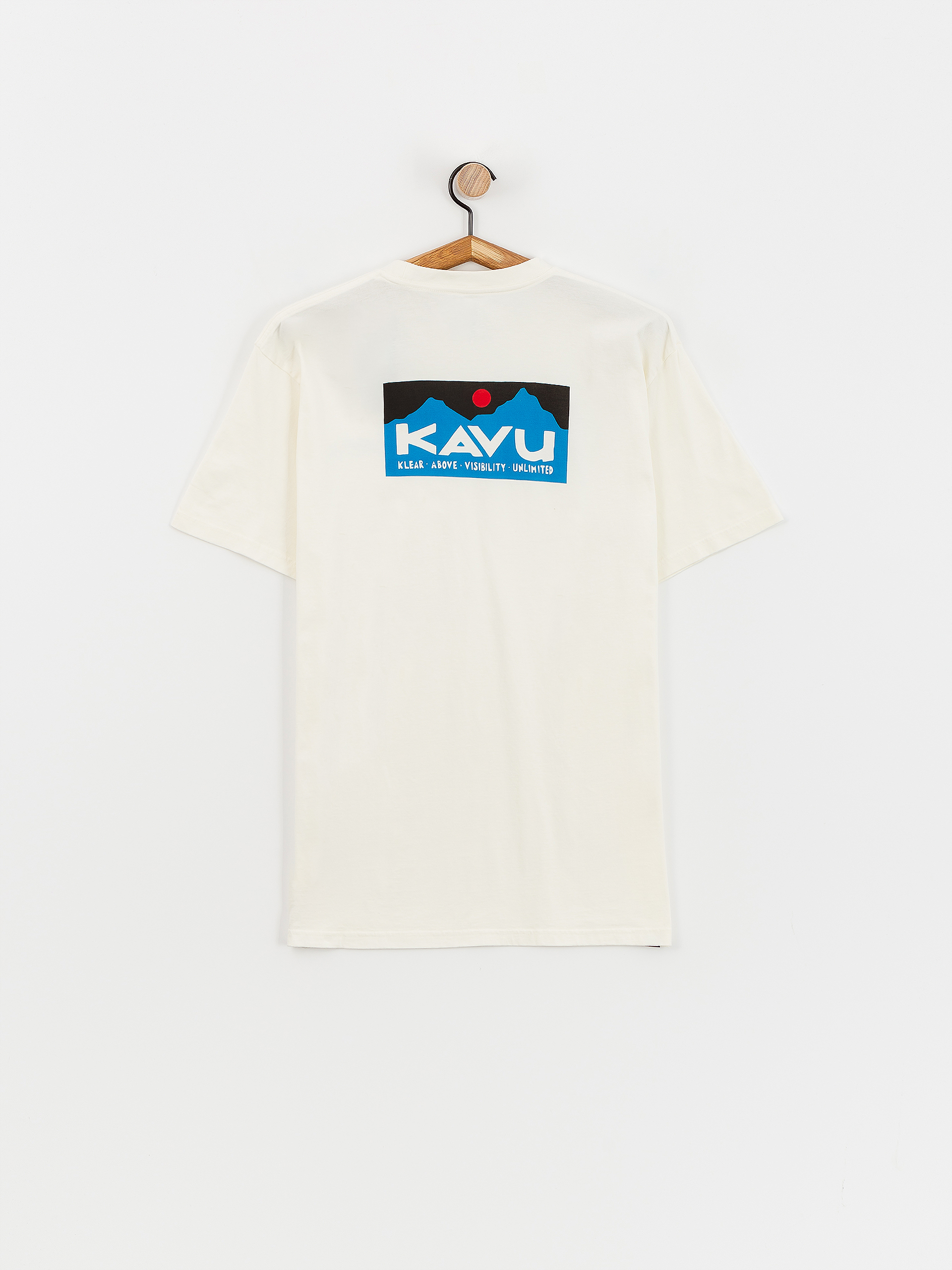 Tricou Kavu Klear Above Etch Art (off white)