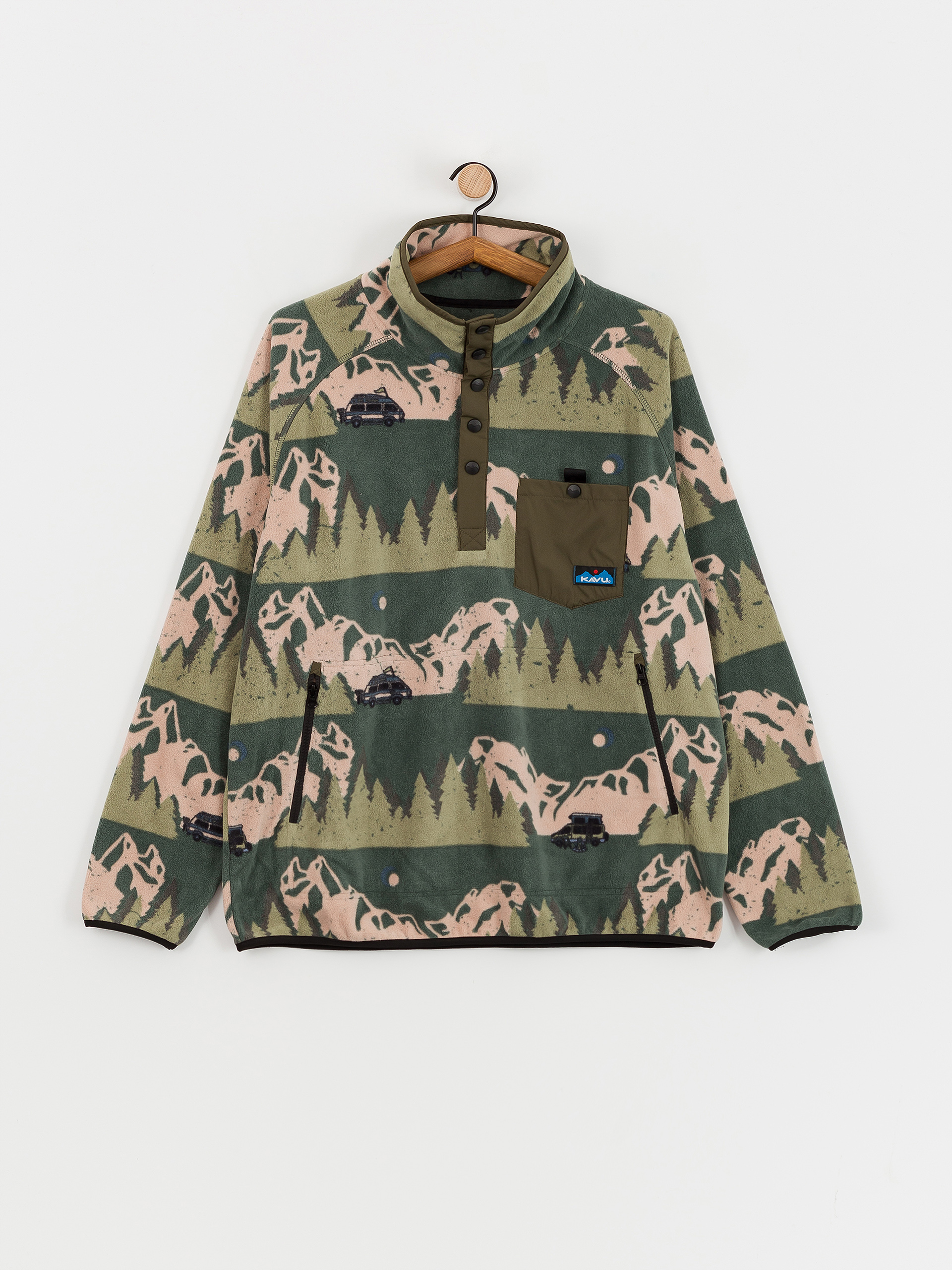 Hanorac din fleece Kavu Teannaway (getaway van)