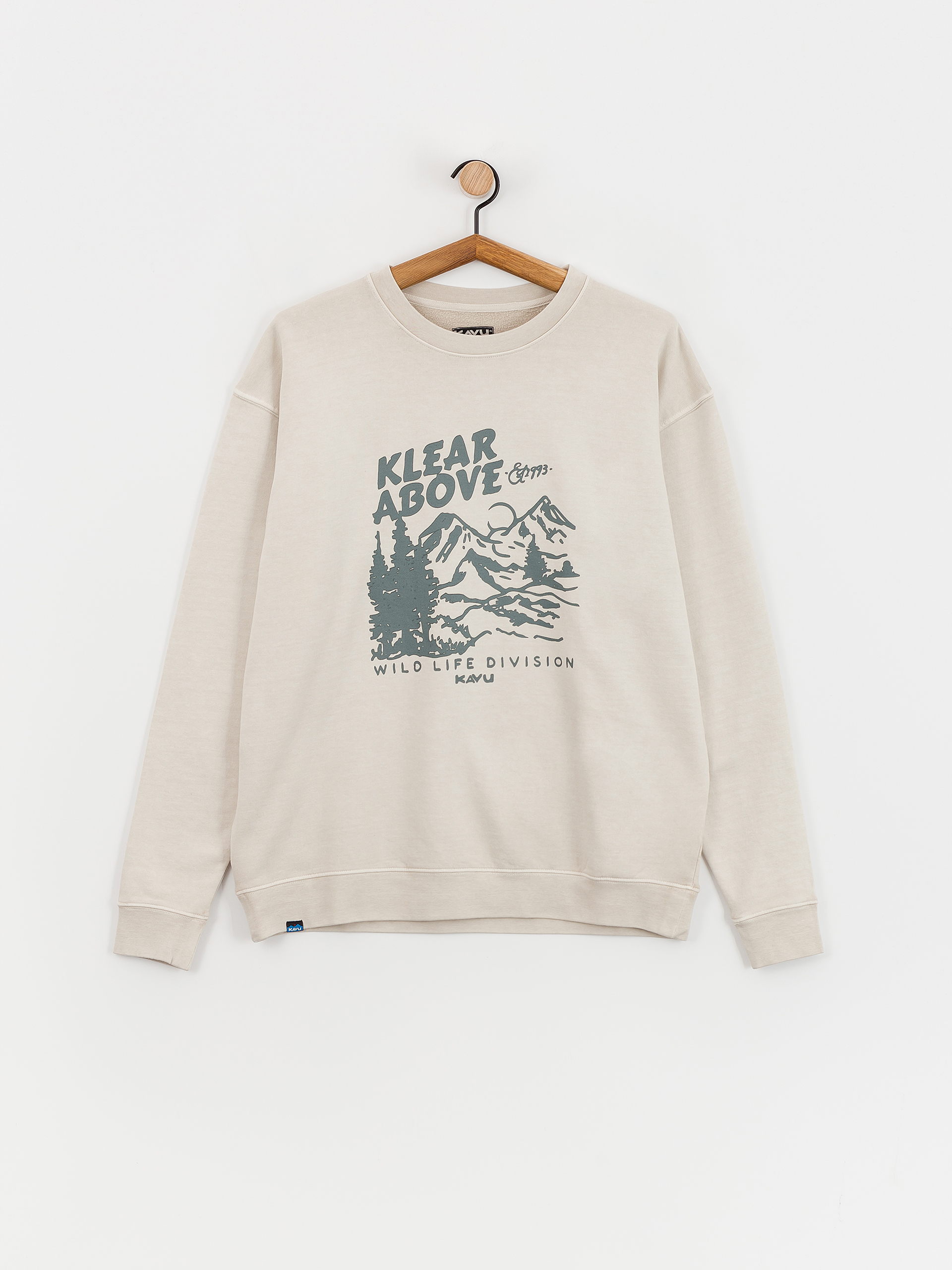 Hanorac Kavu KAVU Core Crew (oatmeal)