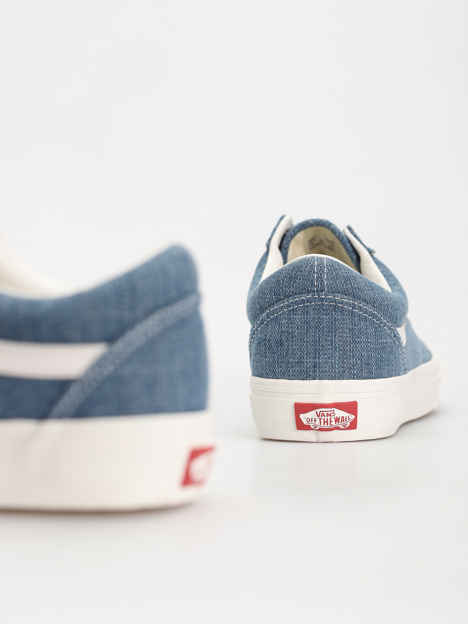 Pantofi Vans Old Skool (threaded denim blue/white)