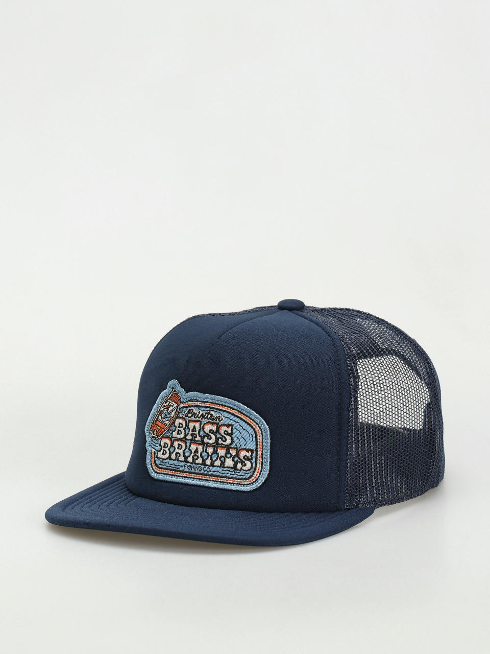 Șapcă Brixton Bass Brains Boat Hp Trucker Ha (washed navy)