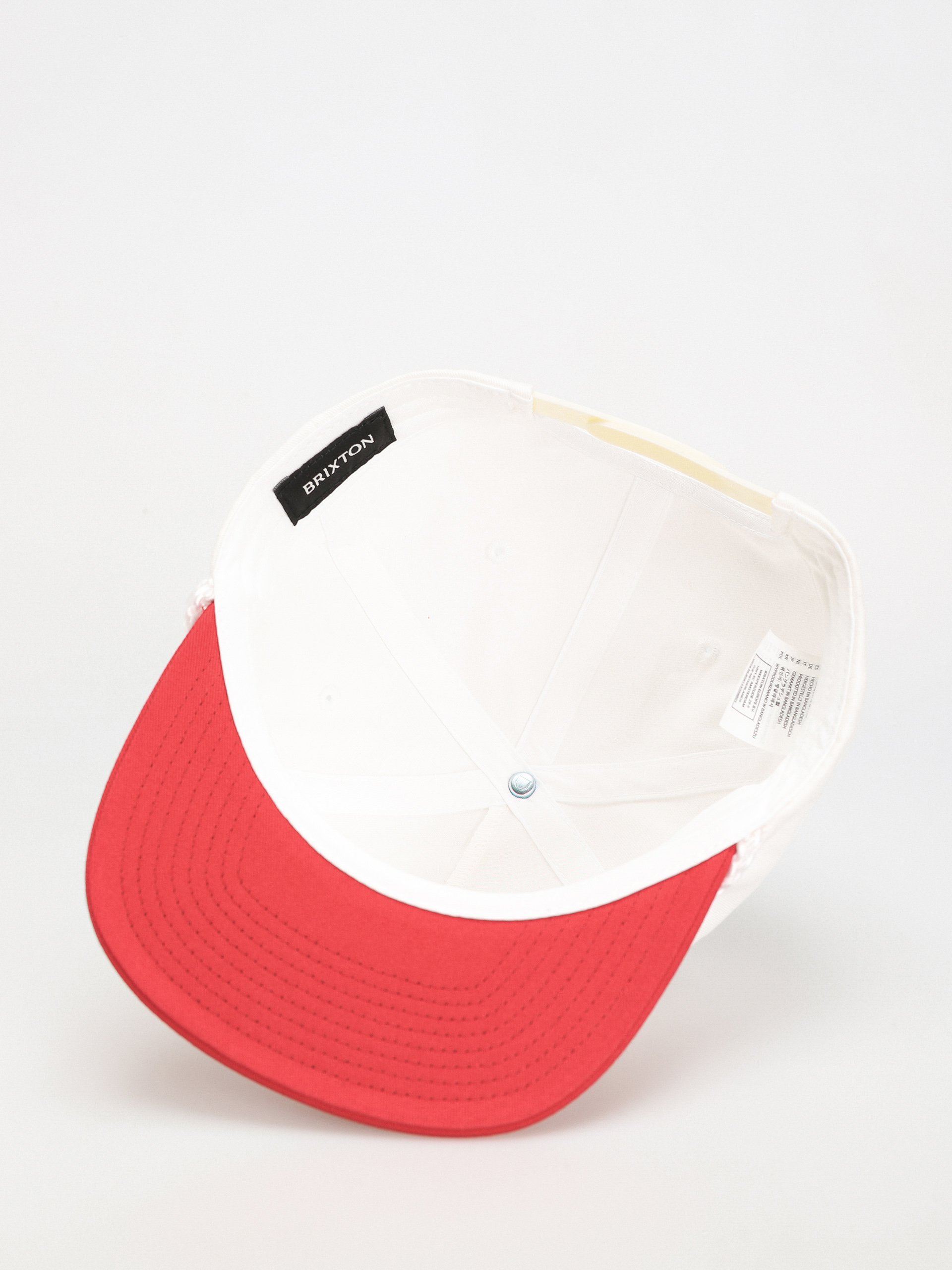 Șapcă Brixton Bass Brains Swim Hp Snapback (white/red)
