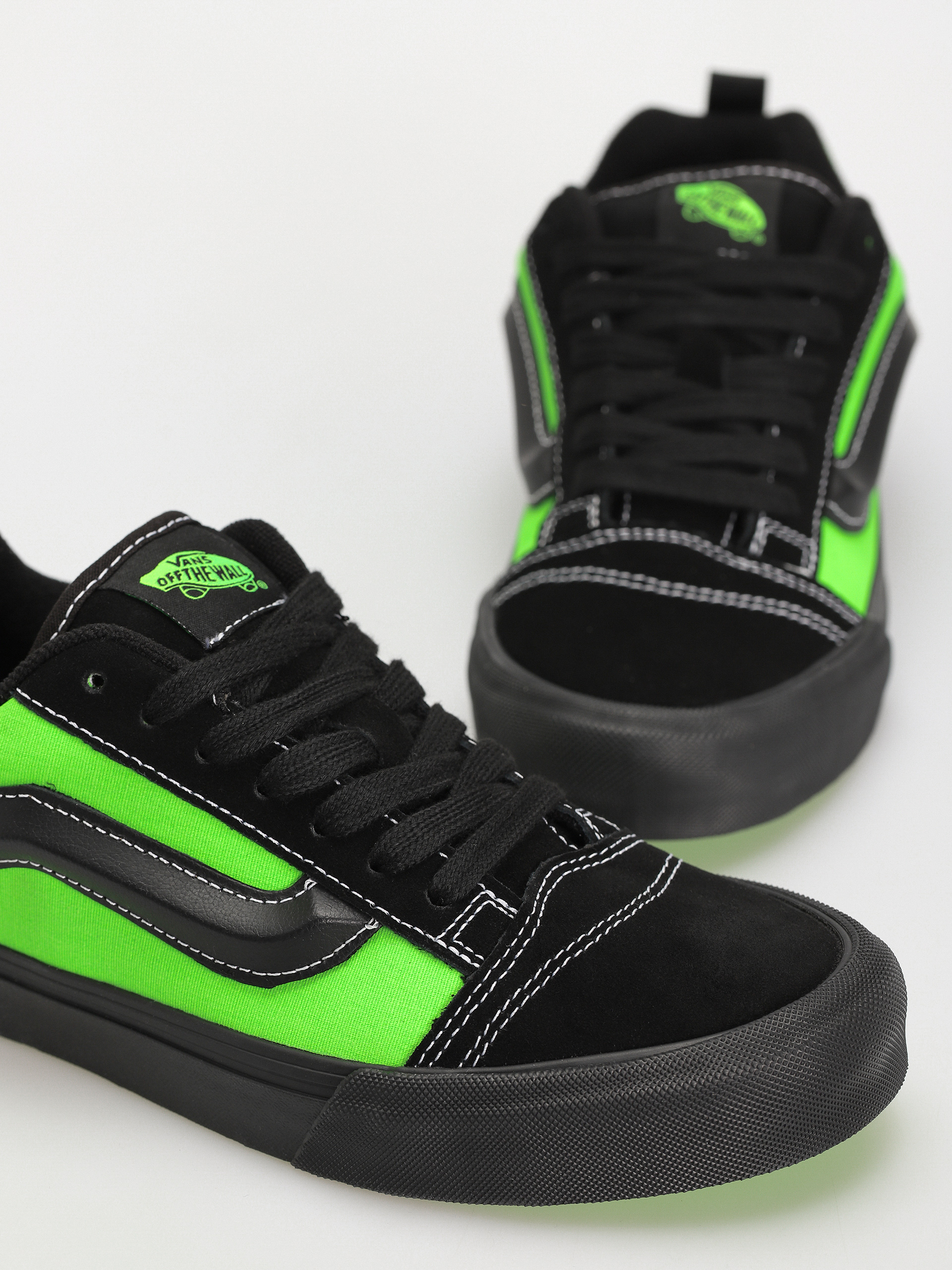 Pantofi Vans Knu Skool (2-tone black/green)