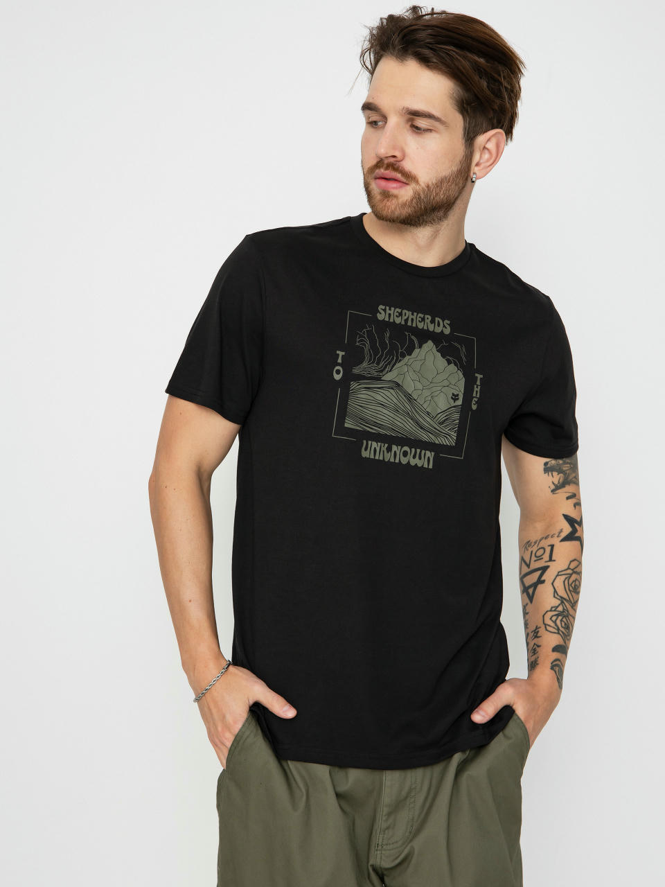 Tricou Fox Shepherds Tech (black)