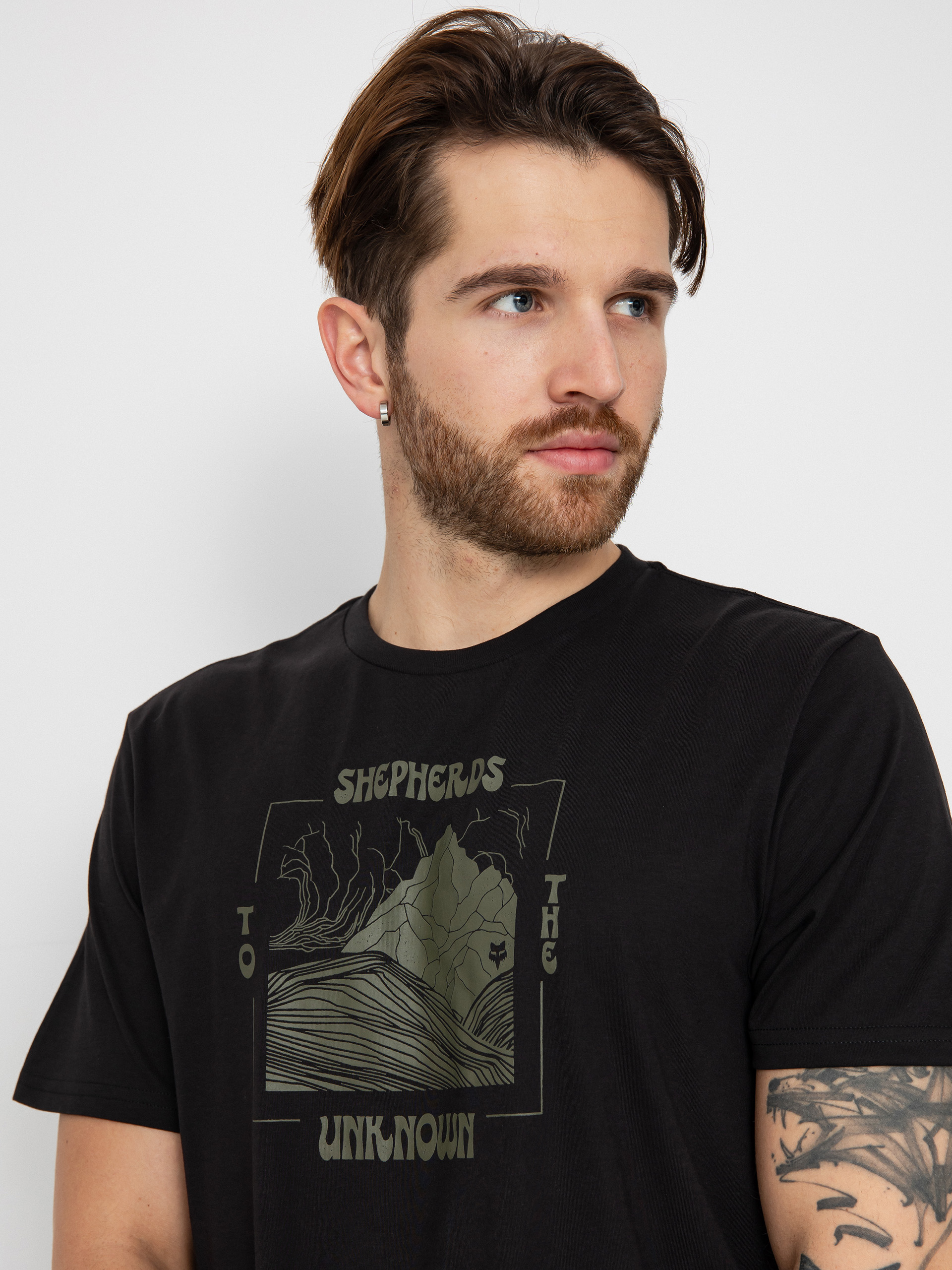 Tricou Fox Shepherds Tech (black)