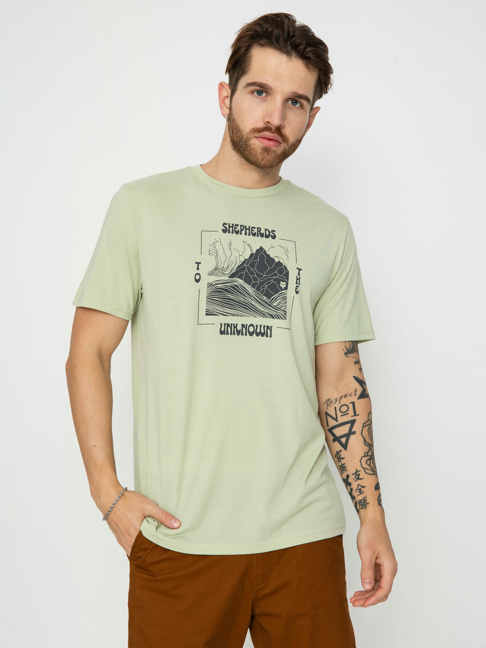 Tricou Fox Shepherds Tech (cactus)