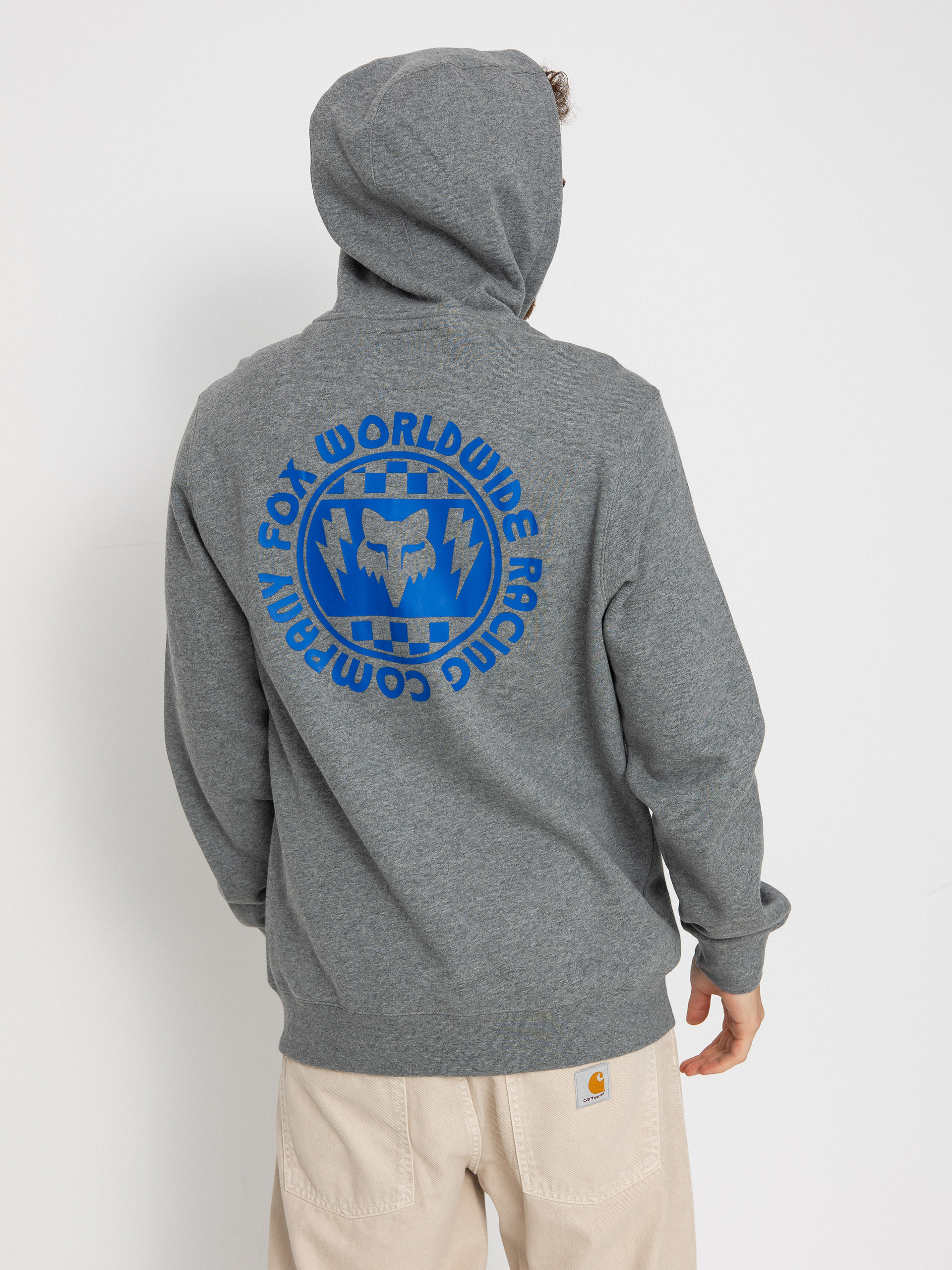 Hanorac cu glugă Fox Next Level ZHD (heather graphite)