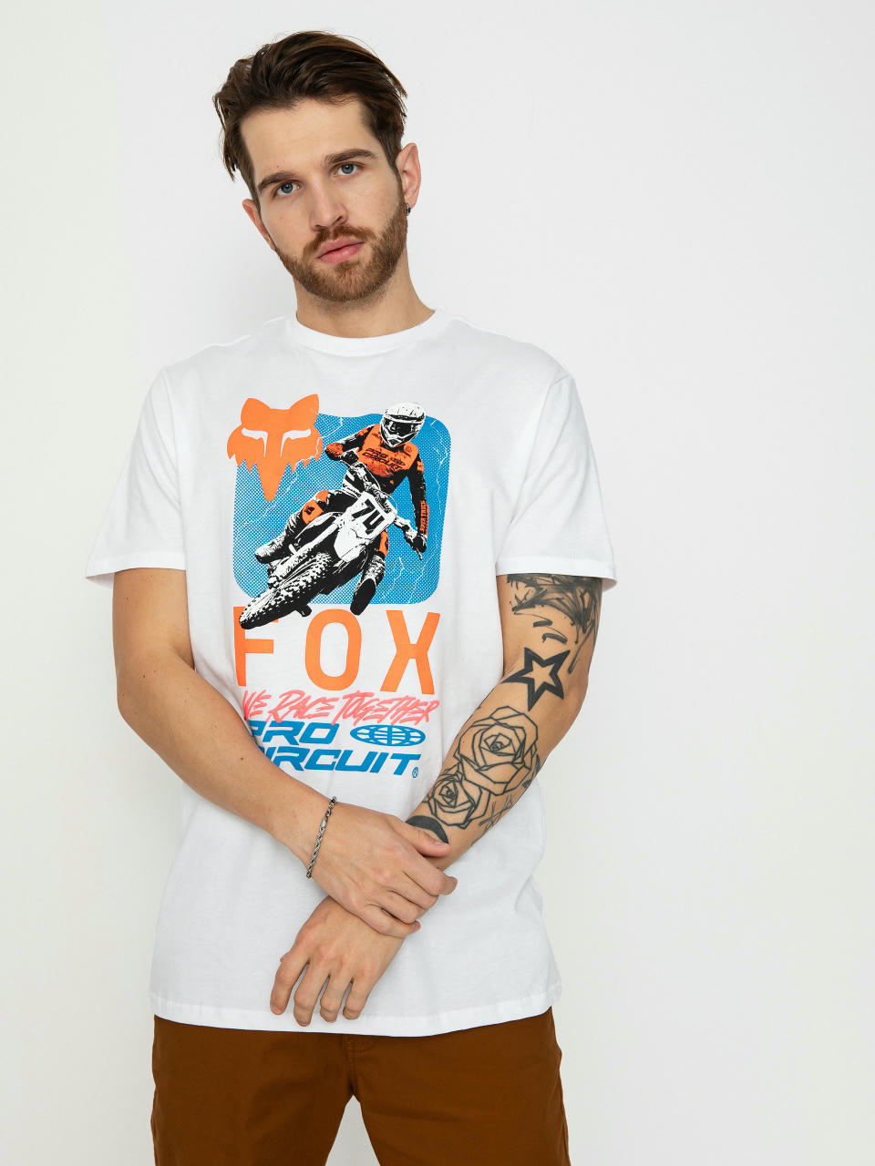 Tricou Fox X Pro Circuit Prem (optic white)