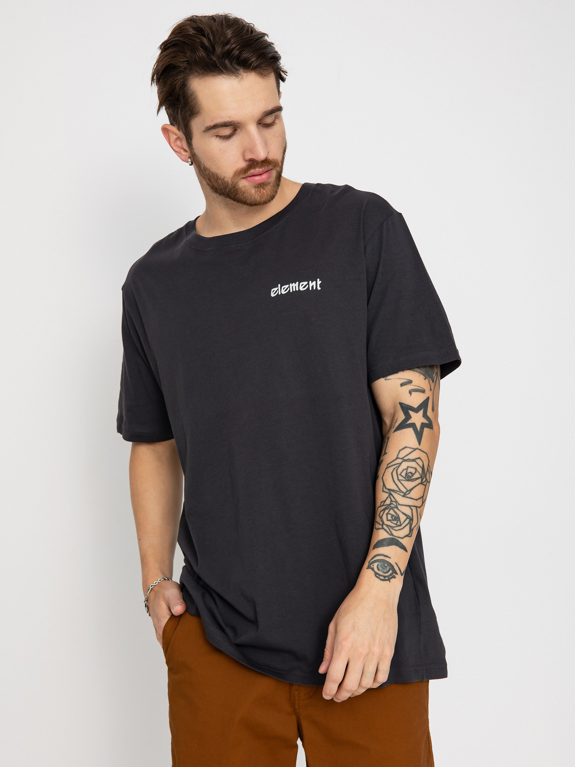 Tricou Element Dragon (off black)