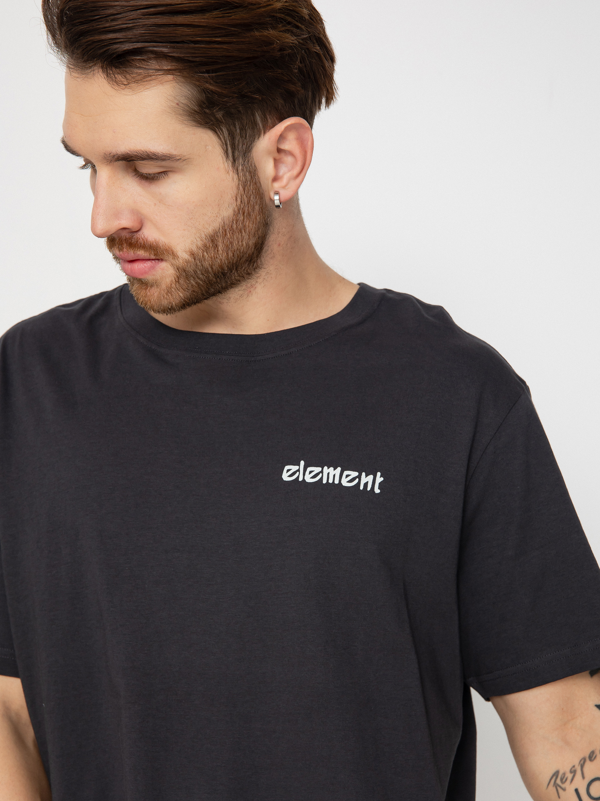 Tricou Element Dragon (off black)