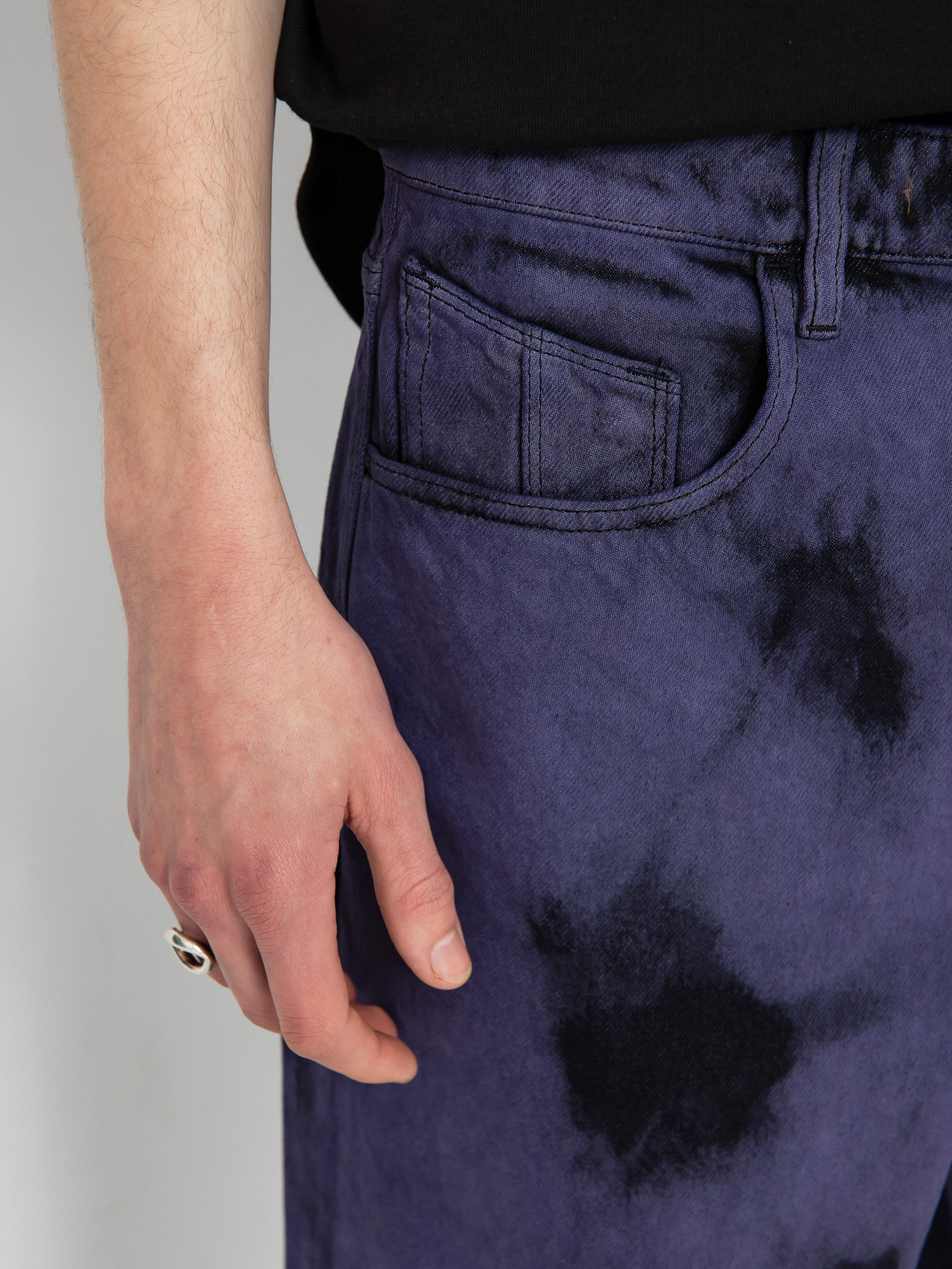 Pantaloni Volcom Billow Denim (deep purple)