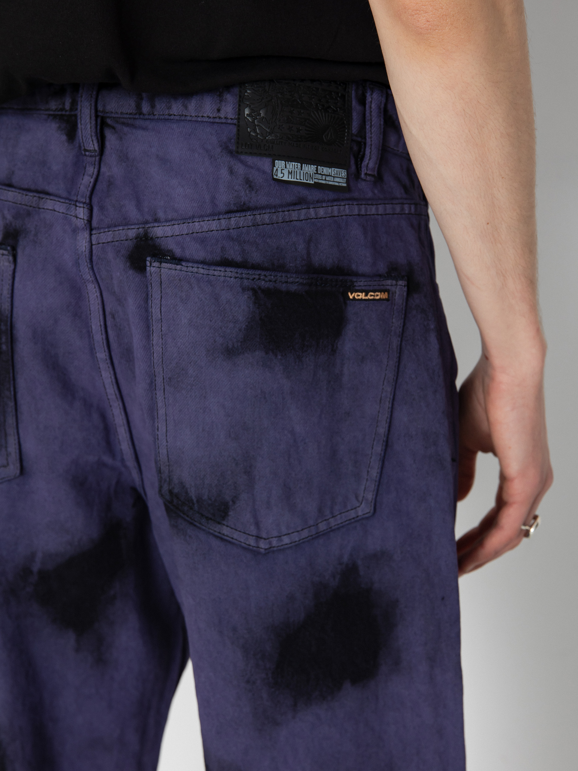 Pantaloni Volcom Billow Denim (deep purple)