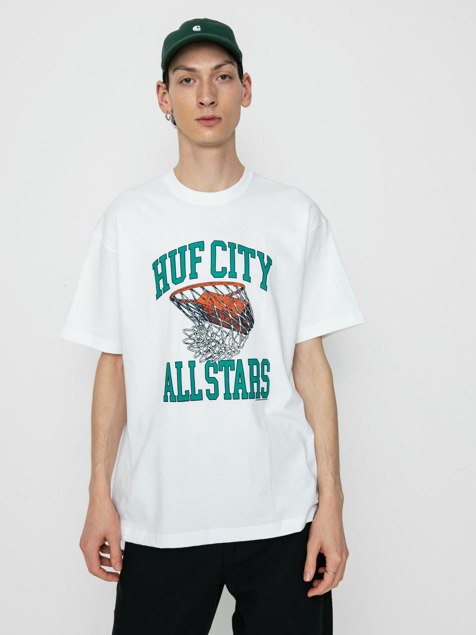 Tricou HUF Swish (white)