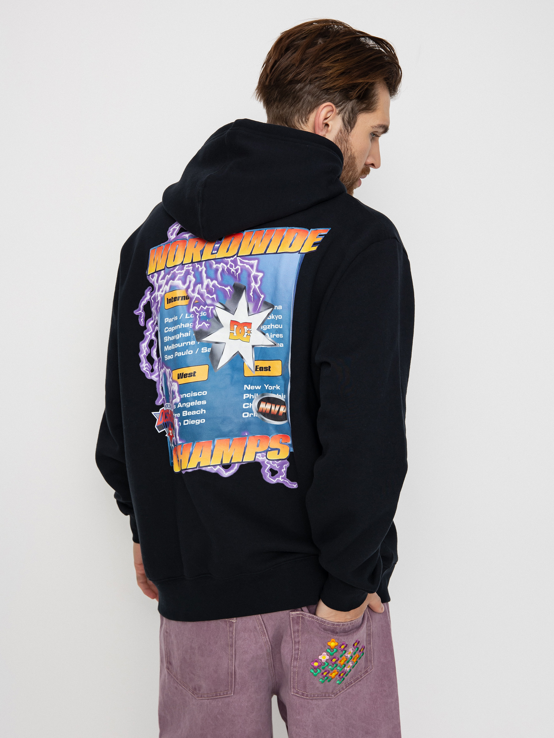 Hanorac cu glugă DC The Champs HD (black)