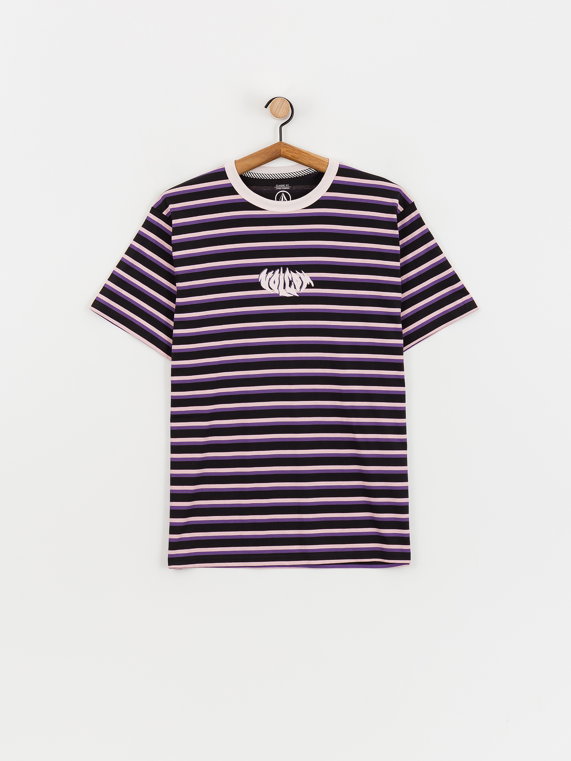 Tricou Volcom Rayeah Stripes (black)