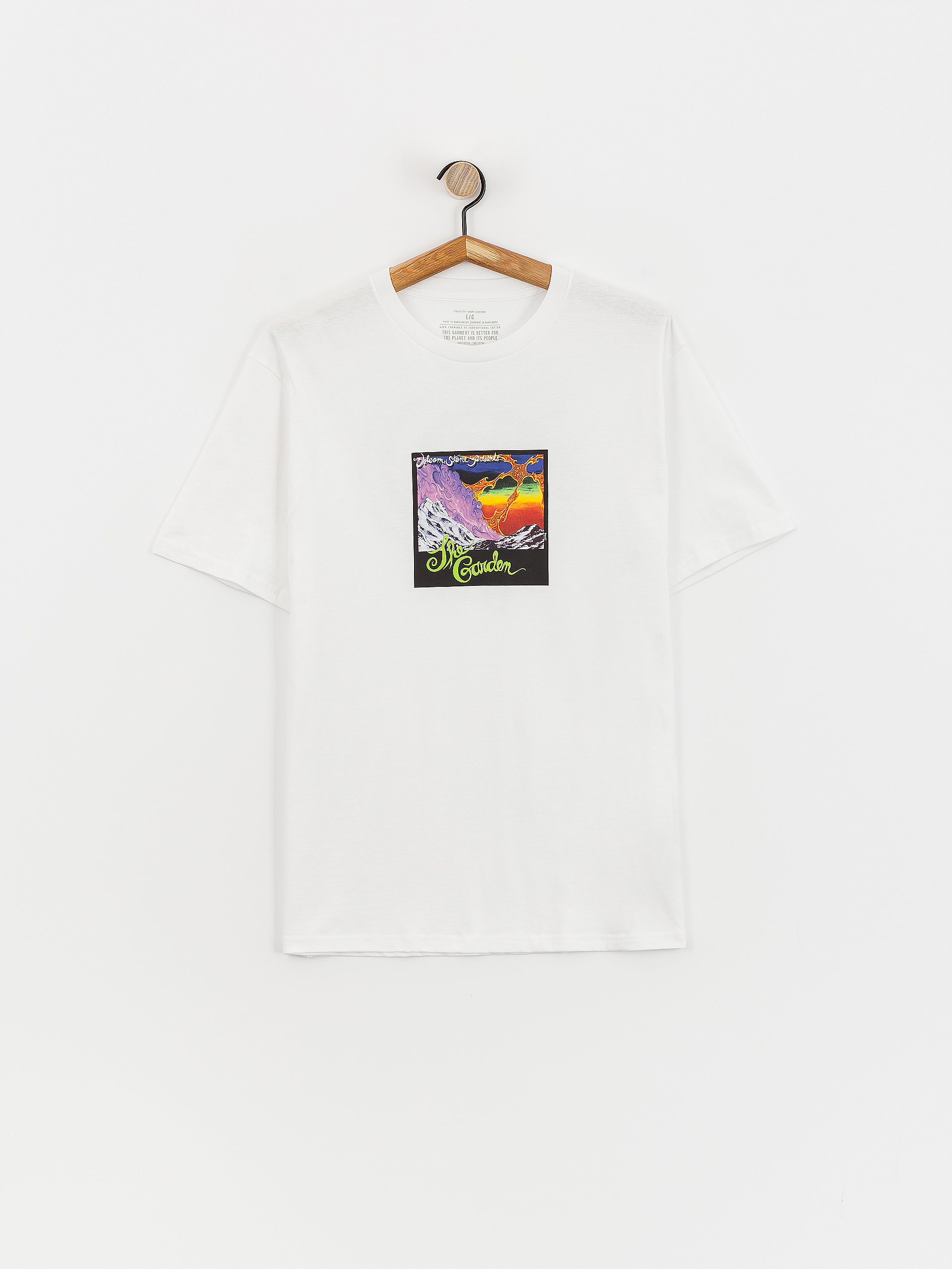 Tricou Volcom V Ent The Garden Bsc (white)