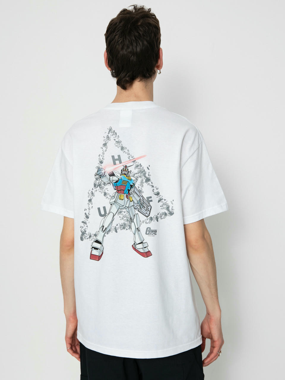 Tricou HUF X Gundam Wing Gundam TT (white)