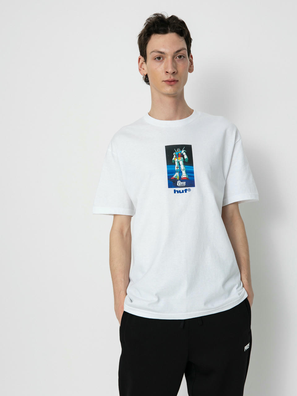 Tricou HUF X Gundam Rx-78 (white)