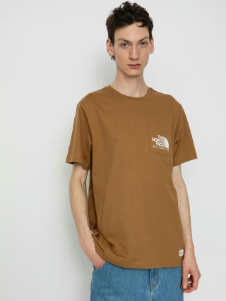 Tricou The North Face Berkeley California Pocket (utility brown)