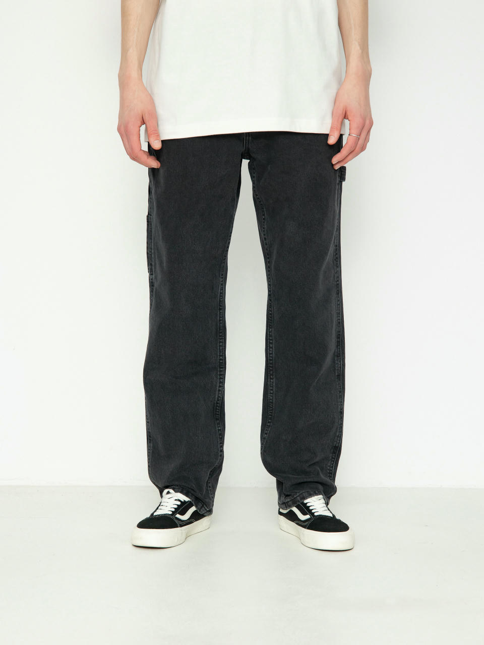 Pantaloni Vans Drill Chore Ave Relaxed Carp Denim (pirate black)