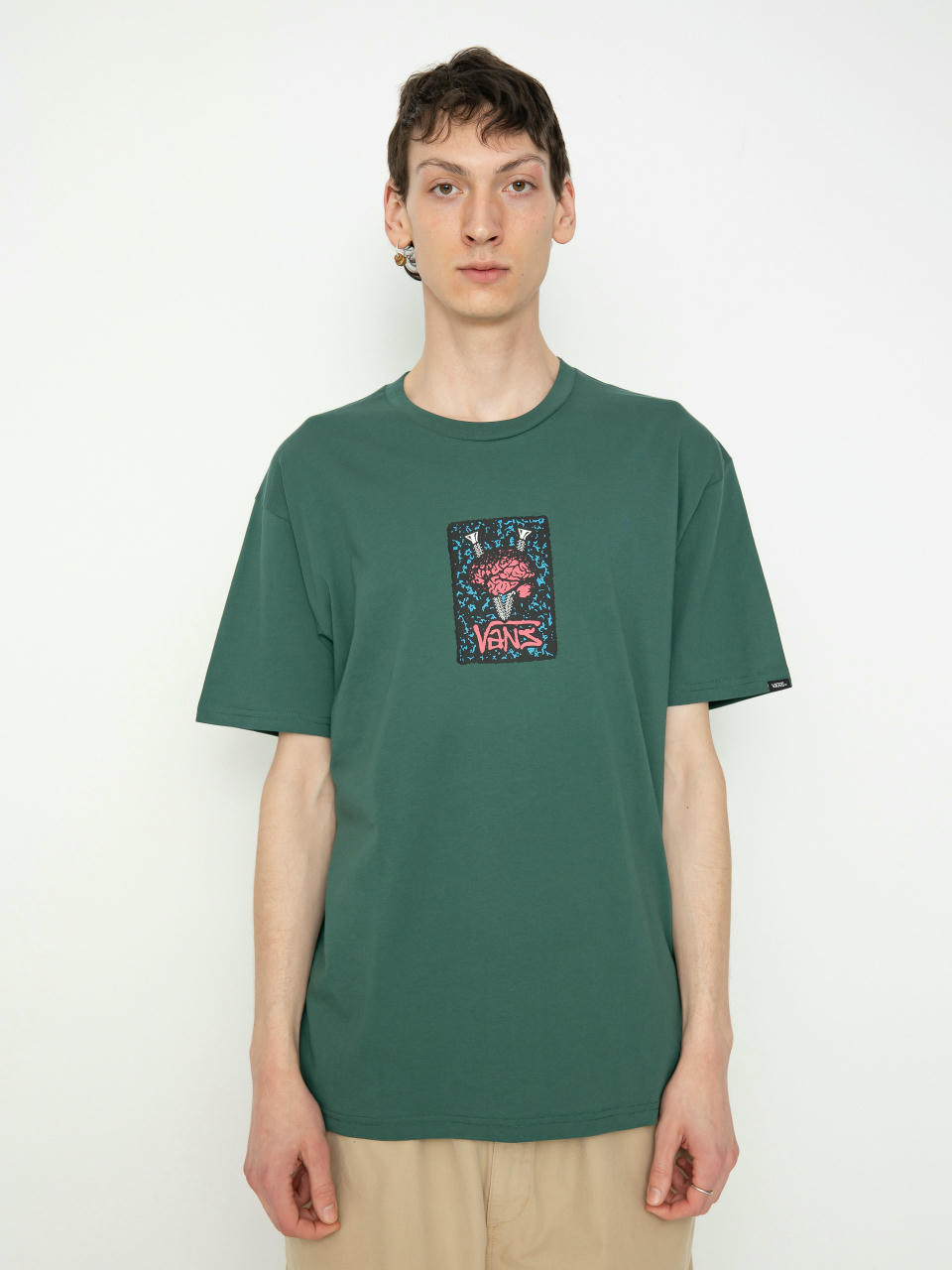 Tricou Vans Thinkv (bistro green)